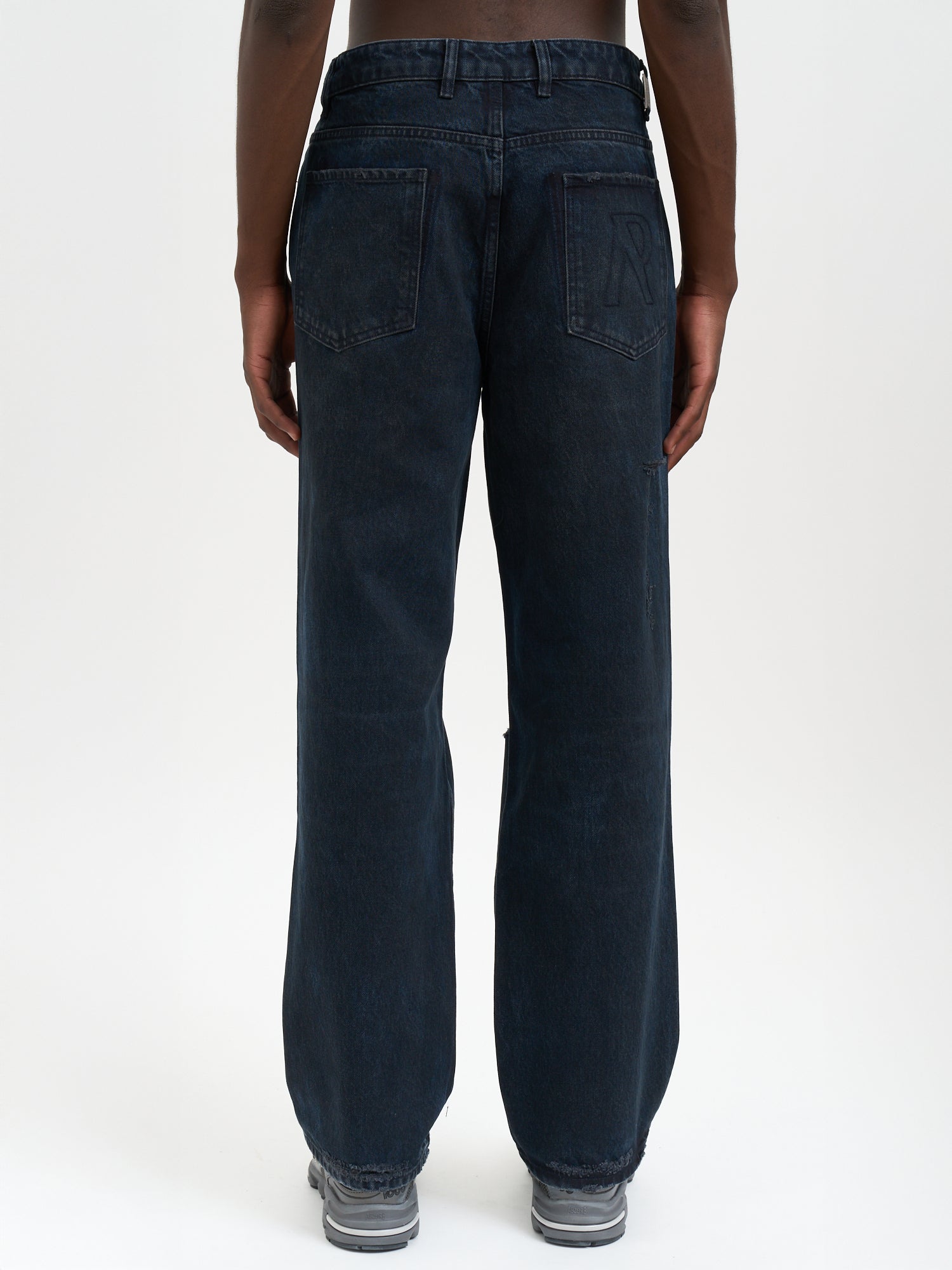 REPRESENT Oversized Hand Draw Thoroughbred Hooded Sweatshirt - Size M