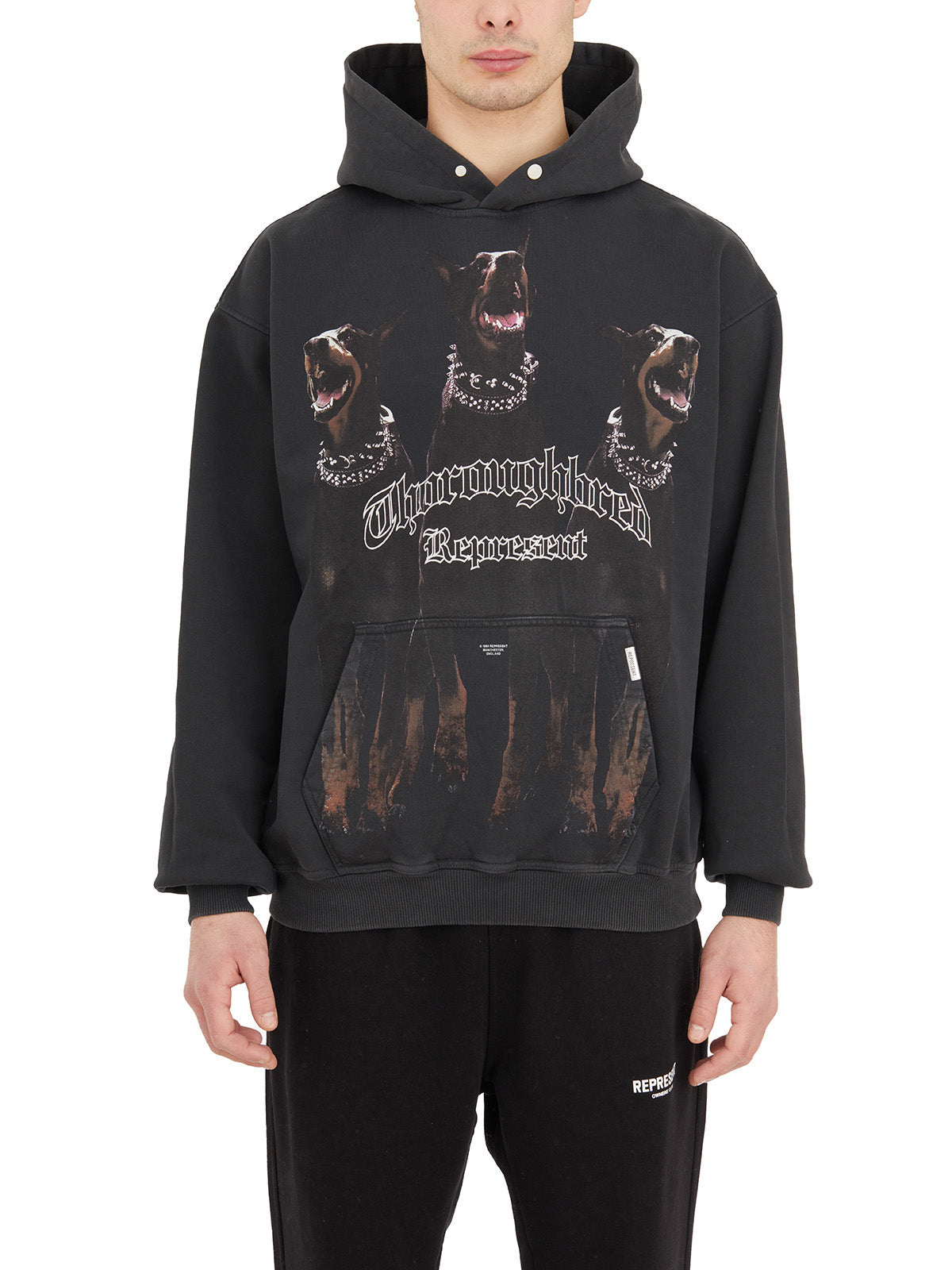 REPRESENT Thoroughbred Mini Hoodie - Size Medium