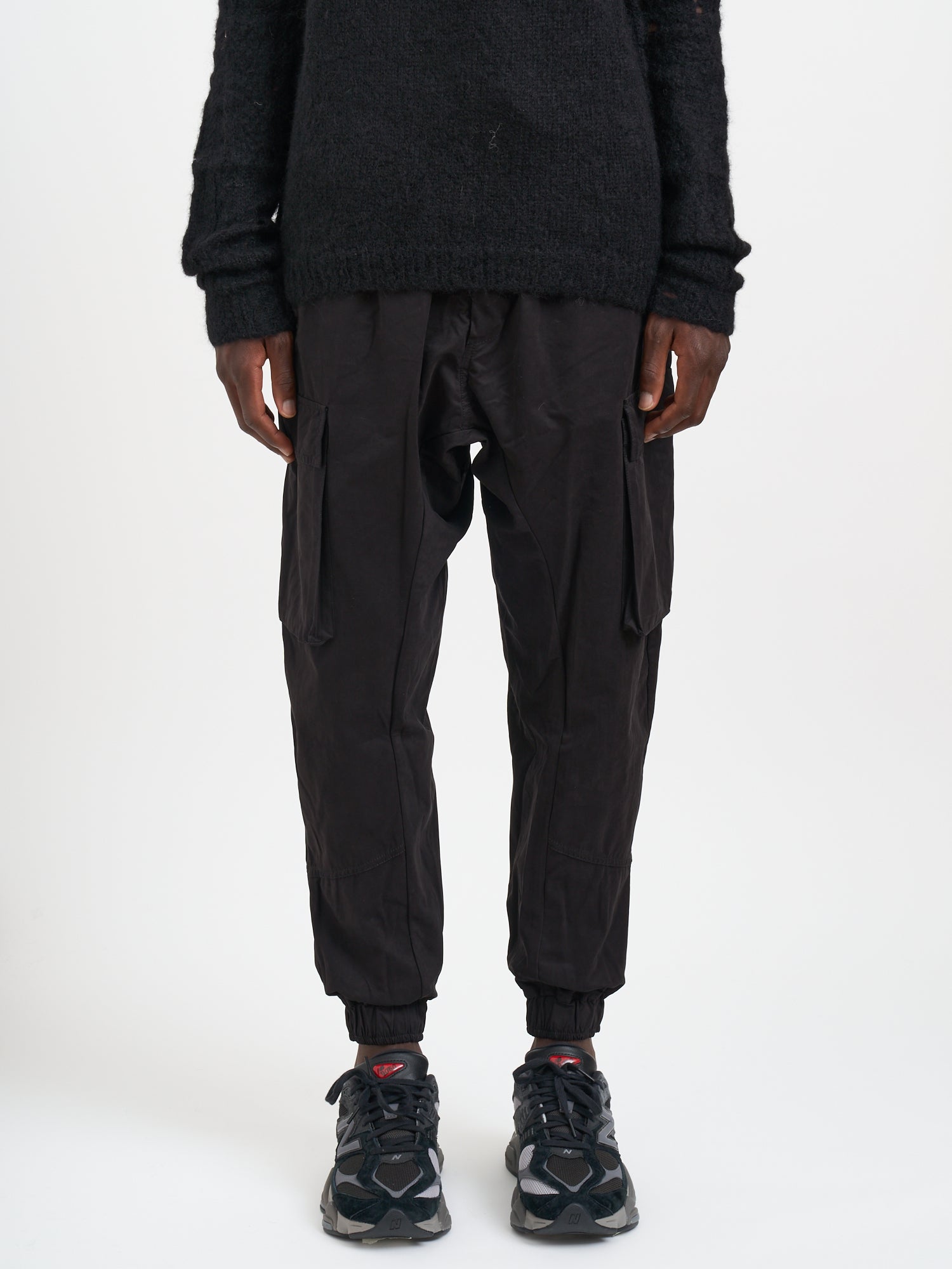 THOM KROM Cargo Pants with Adjustable Waist - Men's FW25 Collection