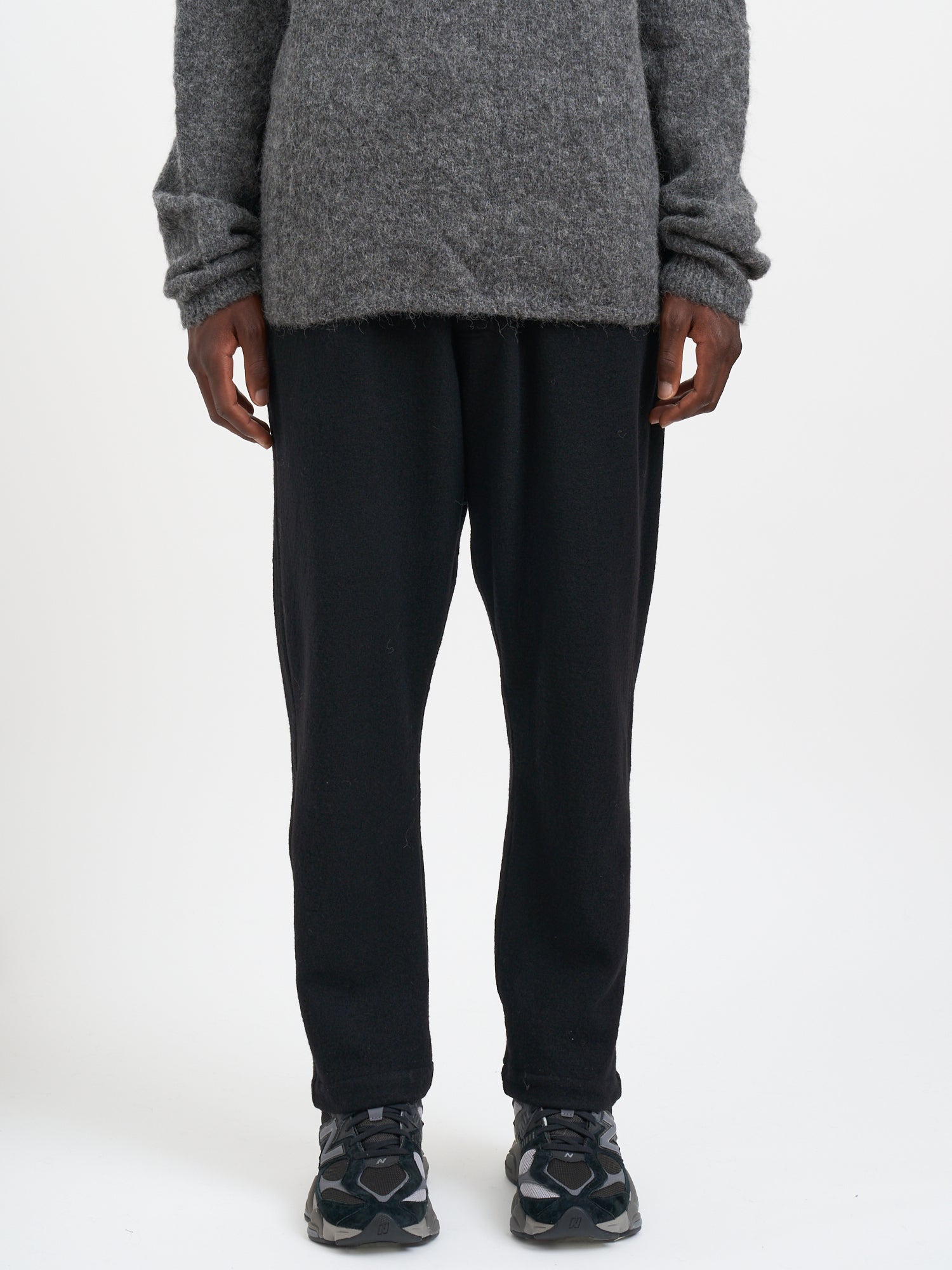 THOM KROM Drop-Crotch Wool Trousers for Men - FW25
