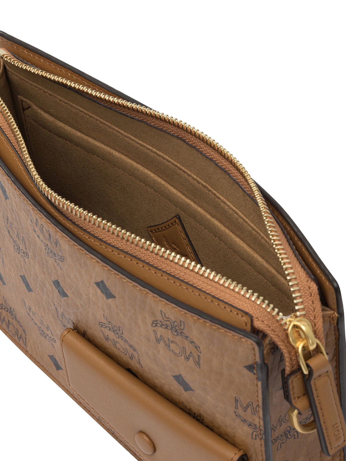 MCM Mini Synthetic Leather Crossbody Handbag - 22.5X15X4 CM