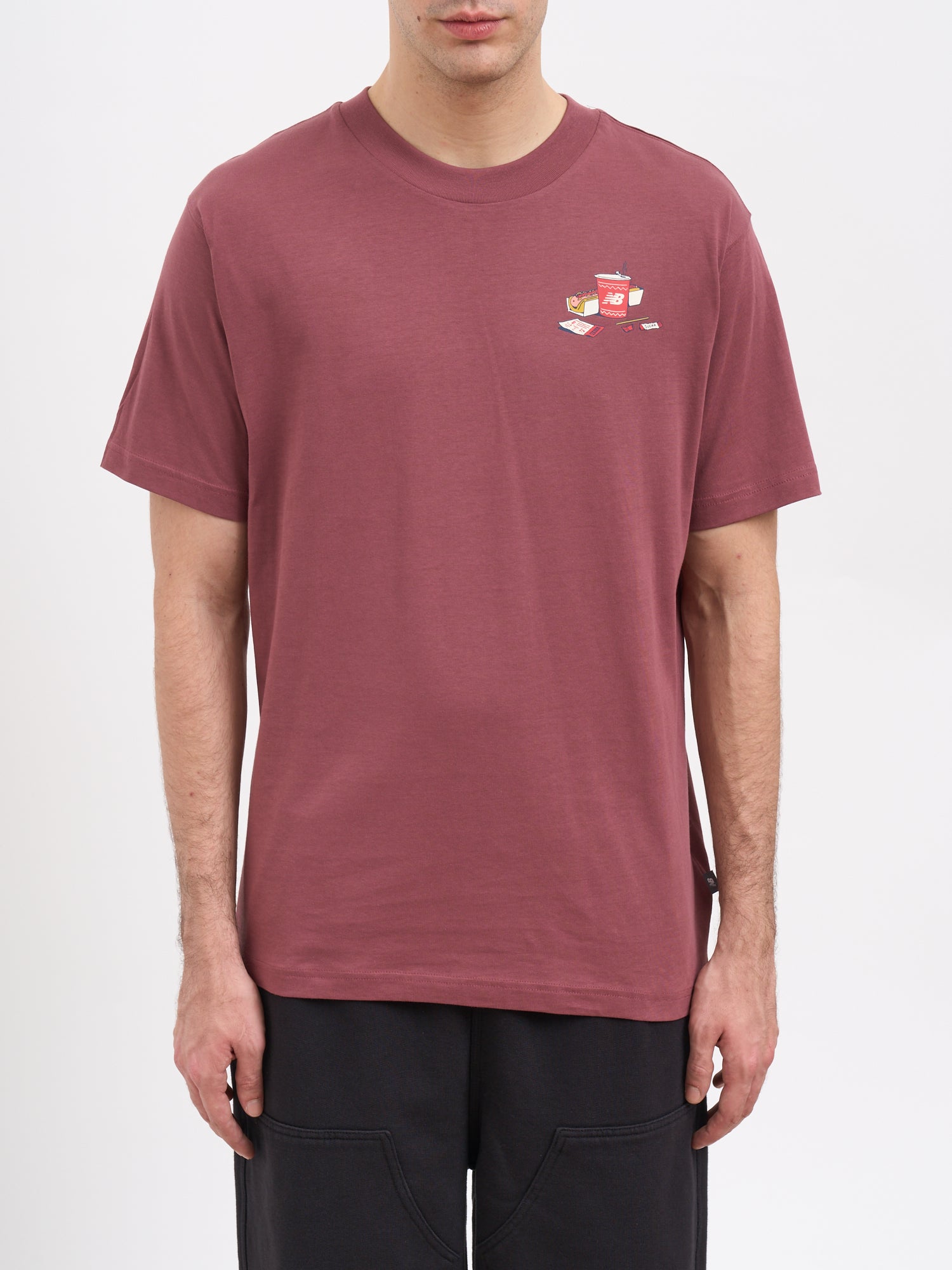 NEW BALANCE Spectator Cotton T-Shirt - Medium Size
