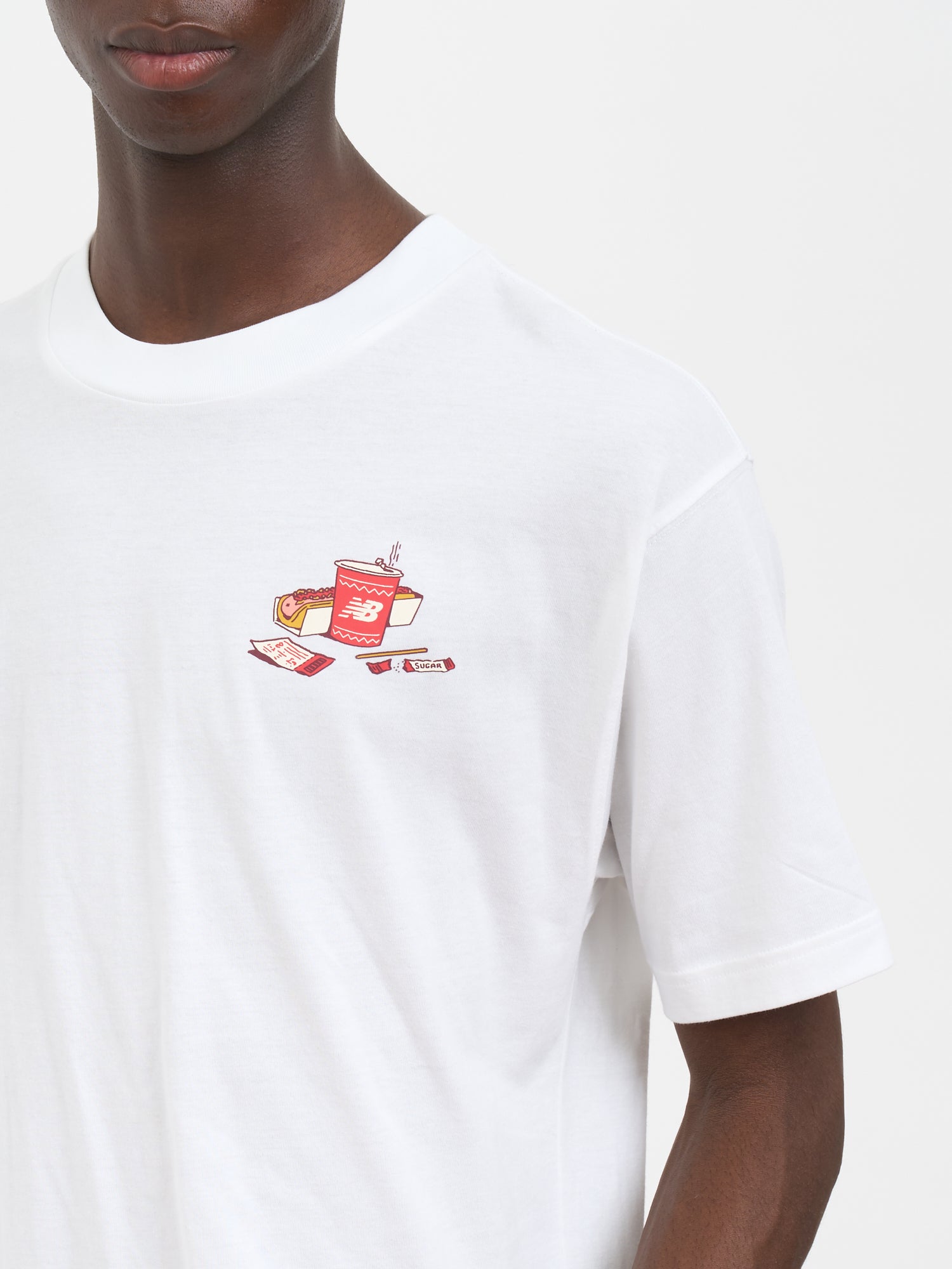 NEW BALANCE Spectator Cotton T-Shirt for Men - FW25 Edition