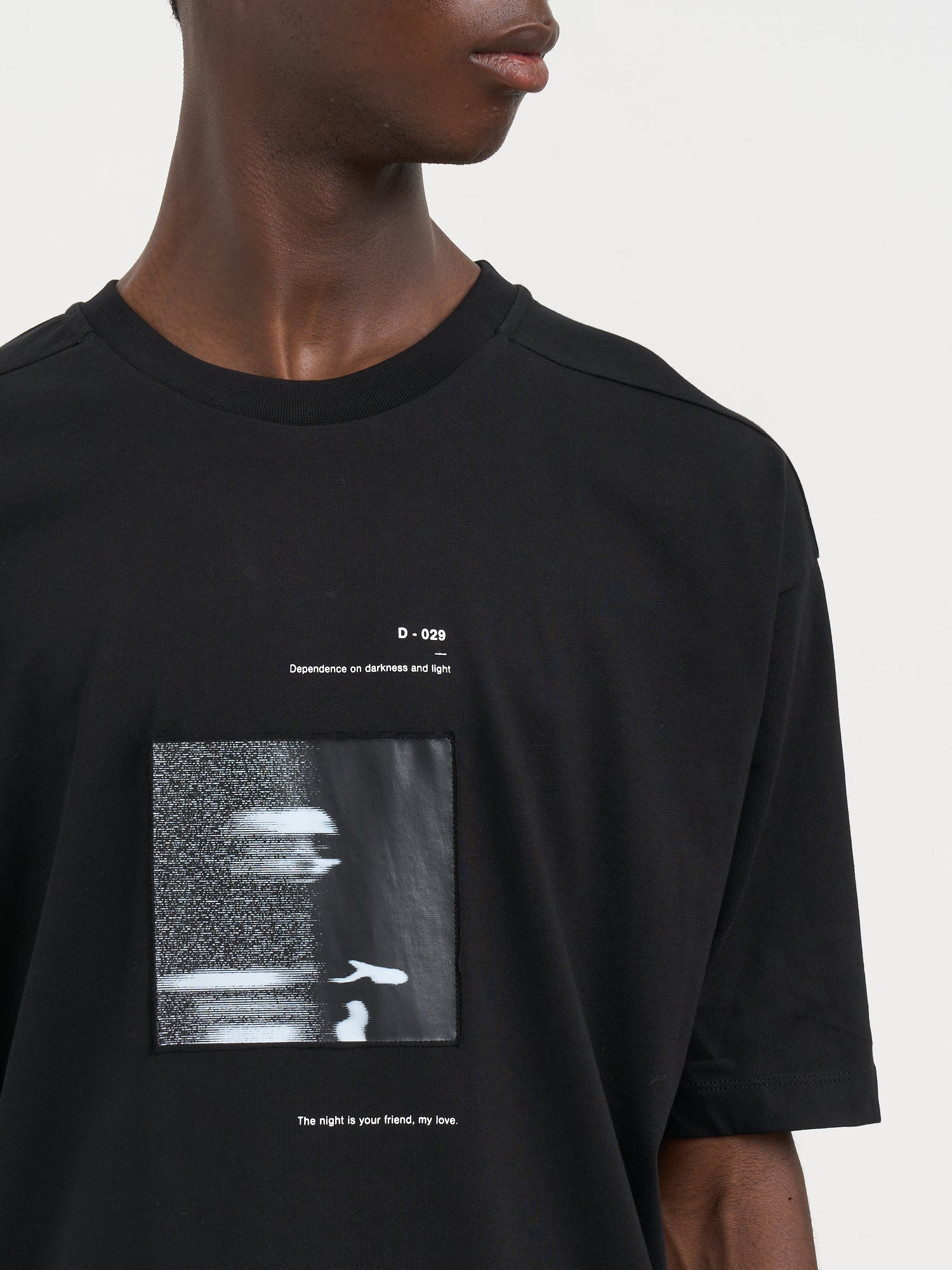 THOM KROM Oversized Cotton T-Shirt with Print - Medium