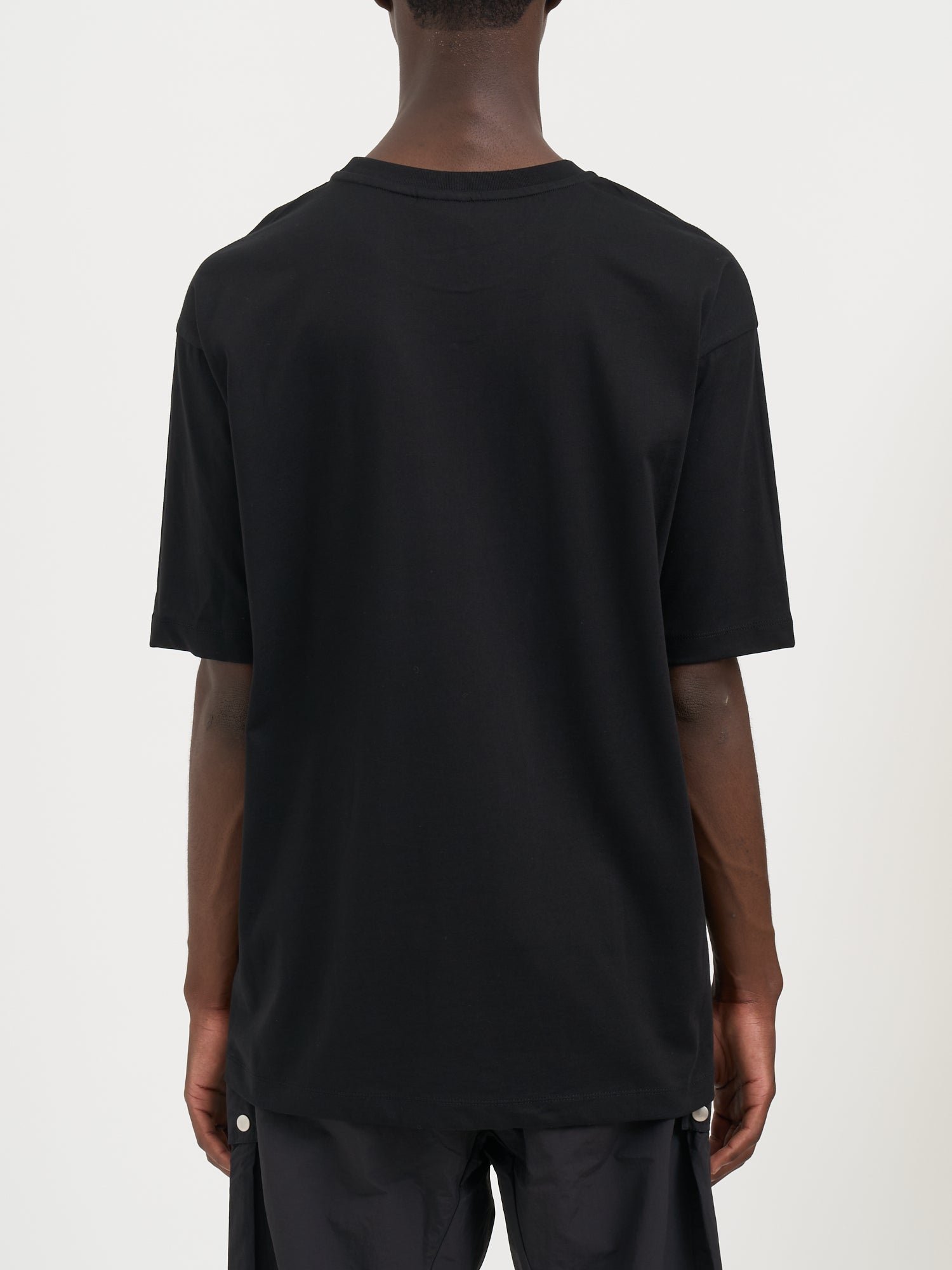 THOM KROM Oversized Cotton T-Shirt with Print - Medium