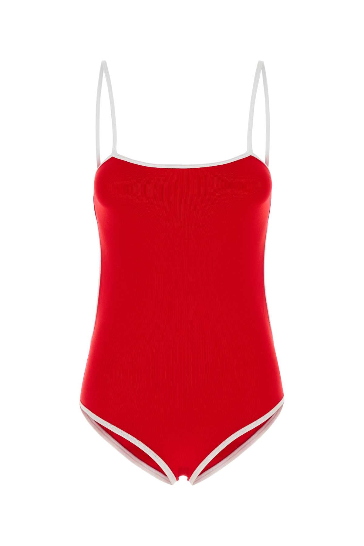 MIU MIU Stretch Nylon Mini Swimsuit for Women