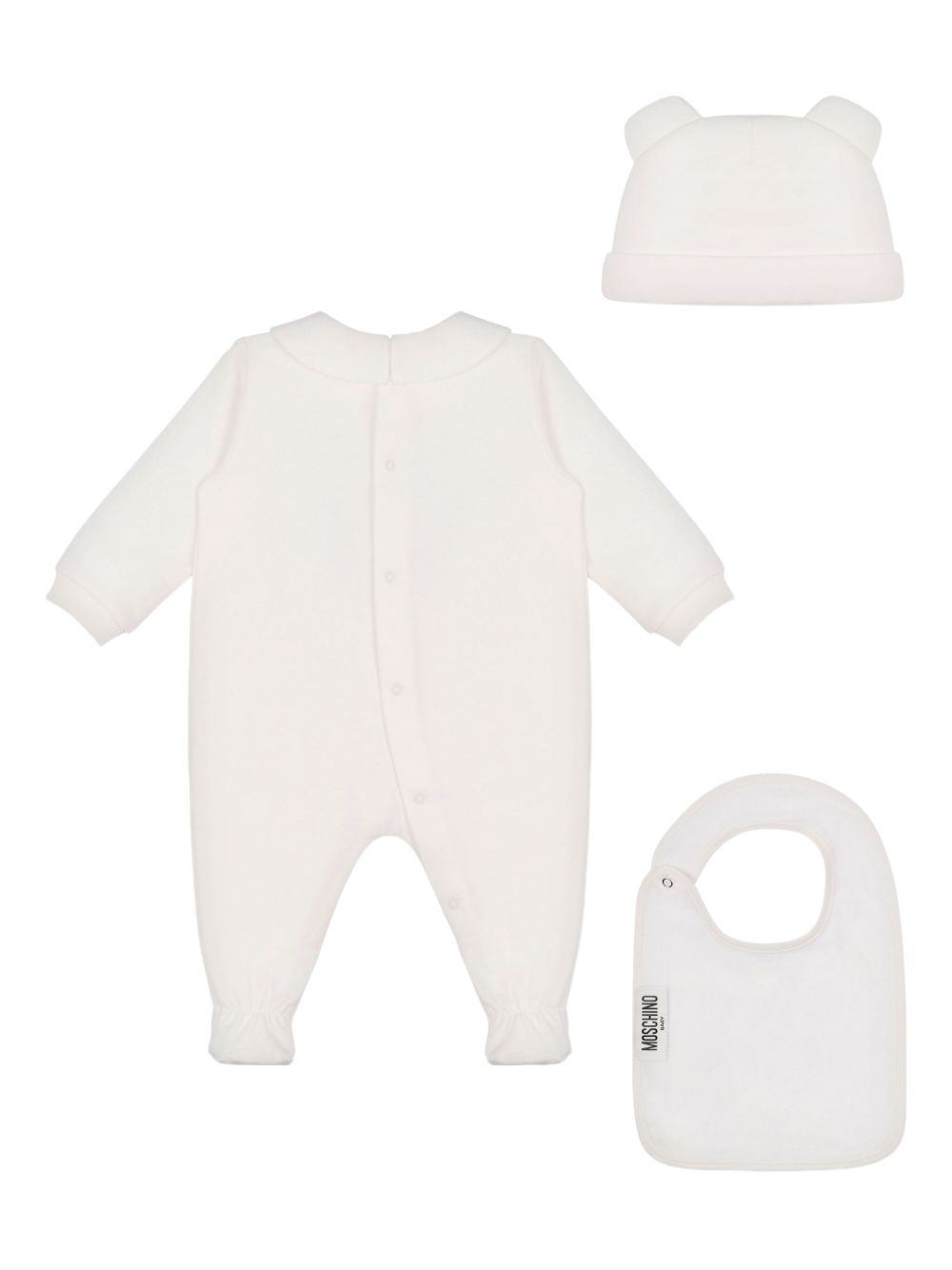 MOSCHINO KIDS Mini Teddy Print 3-Piece Baby Set