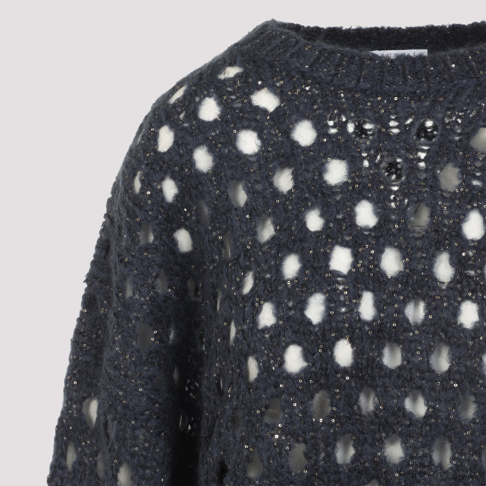 BRUNELLO CUCINELLI Openwork Pullover for Women - FW25 Collection