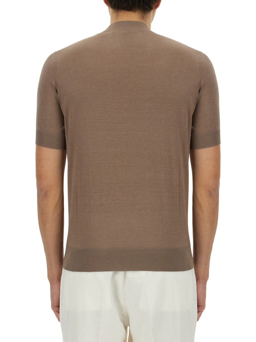 BRUNELLO CUCINELLI Luxurious Knit T-Shirt - Size 48