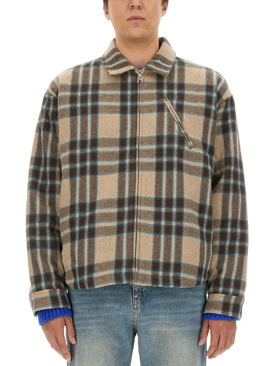 REPRESENT Stylish Plaid Shirt - Size L