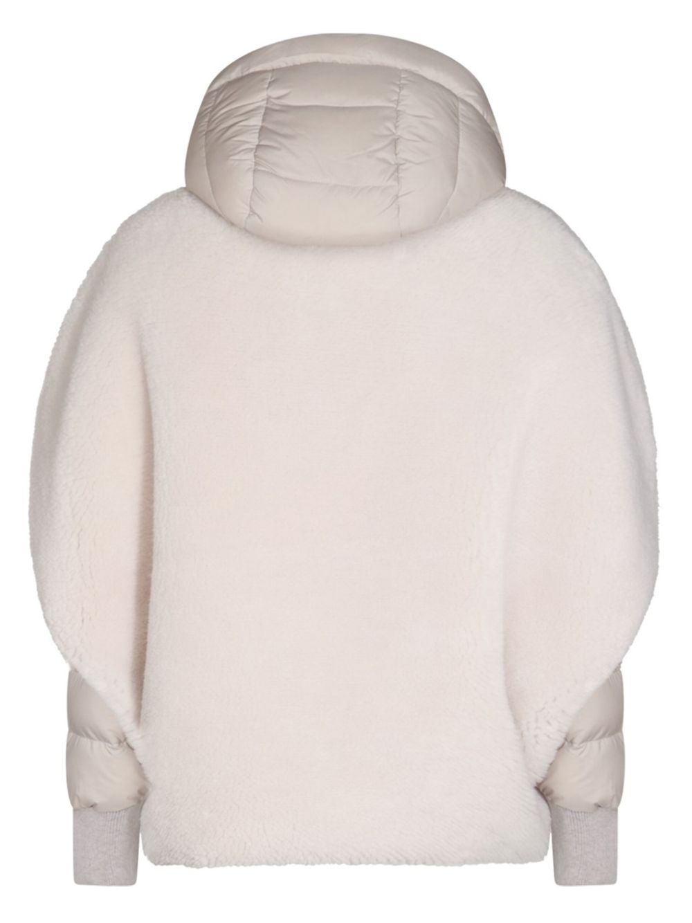 MOORER Mandorla Women's Layered Padded Jacket with Faux-Fur Panel