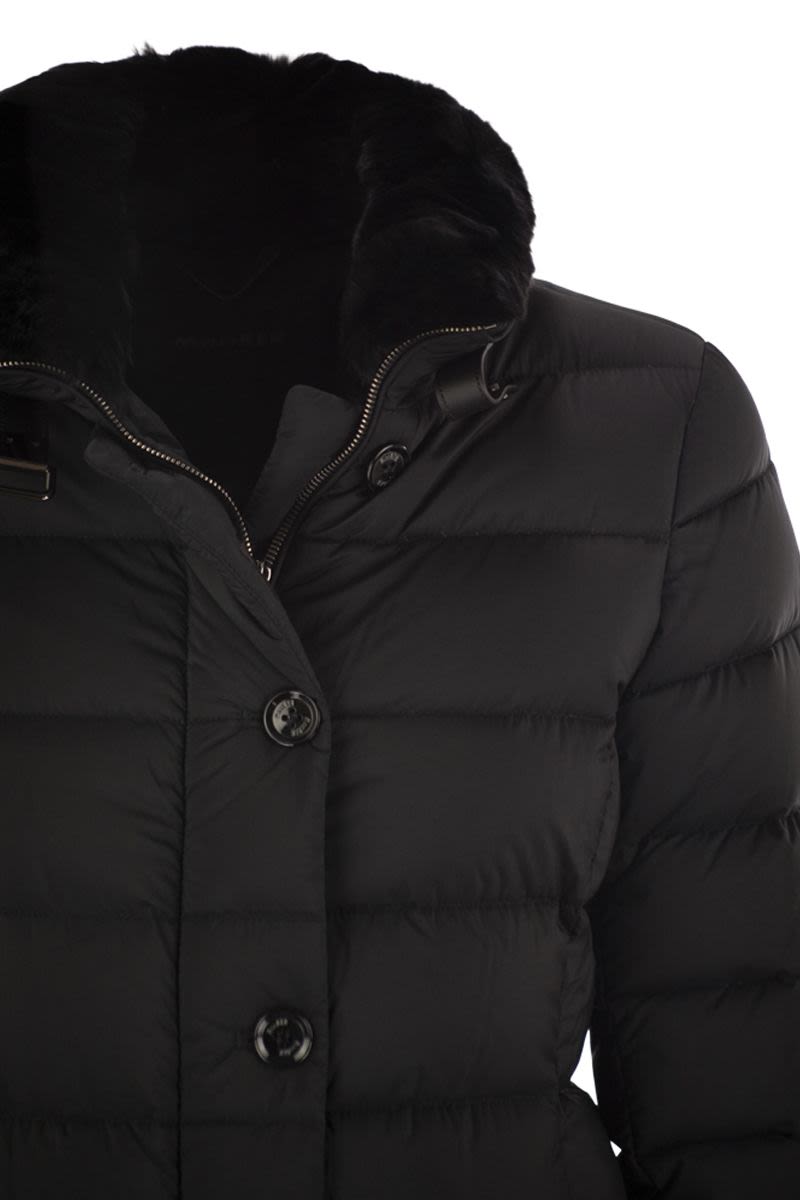 MOORER Slim-Fit Long Down Jacket