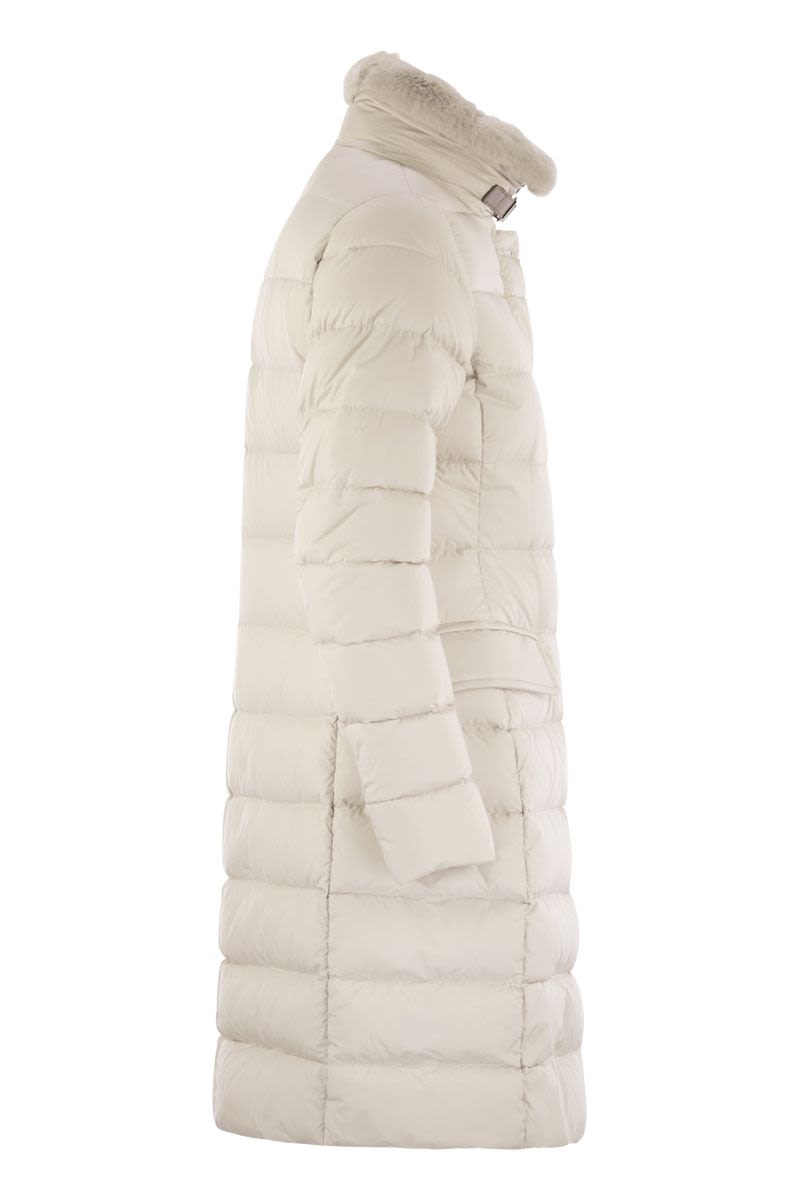 MOORER Slim-Fit Long Down Jacket