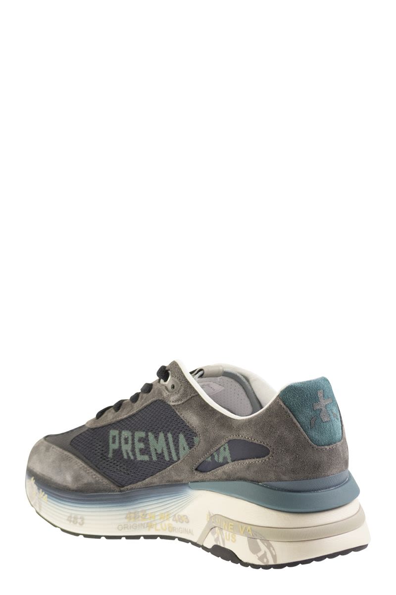 PREMIATA Lightweight Stability Sneaker MOERUN 7772 - 4.5 cm Sole Height