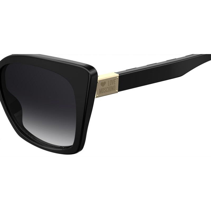 LOVE MOSCHINO Chic Women’s Sunglasses with Dark Grey Lenses