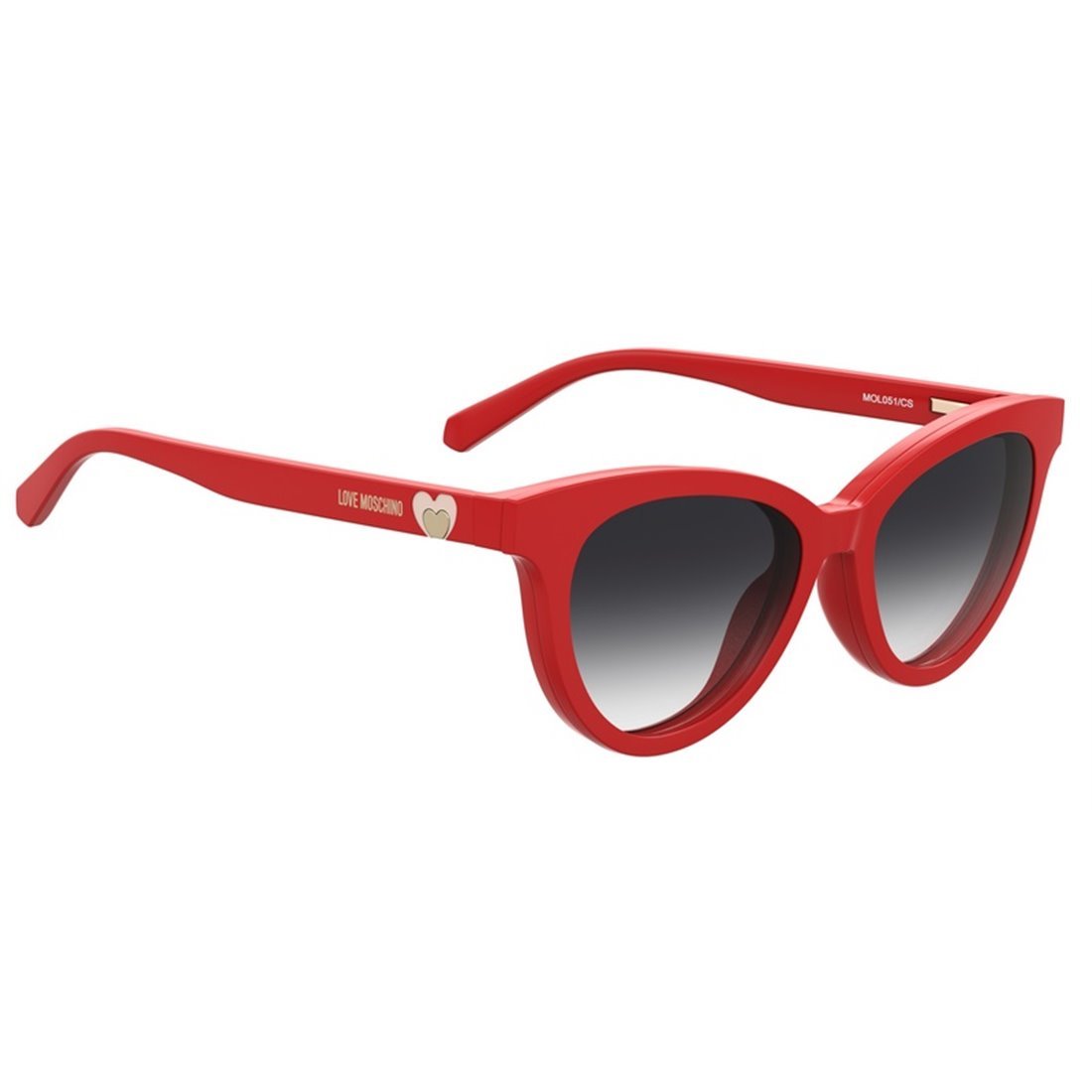 LOVE MOSCHINO Chic Clip-On Sunglasses