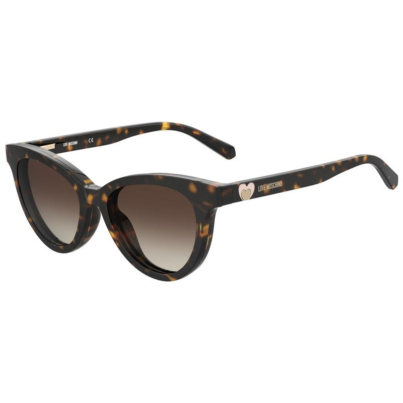 LOVE MOSCHINO Stylish Women's Sunglasses with Clip-On Lenses