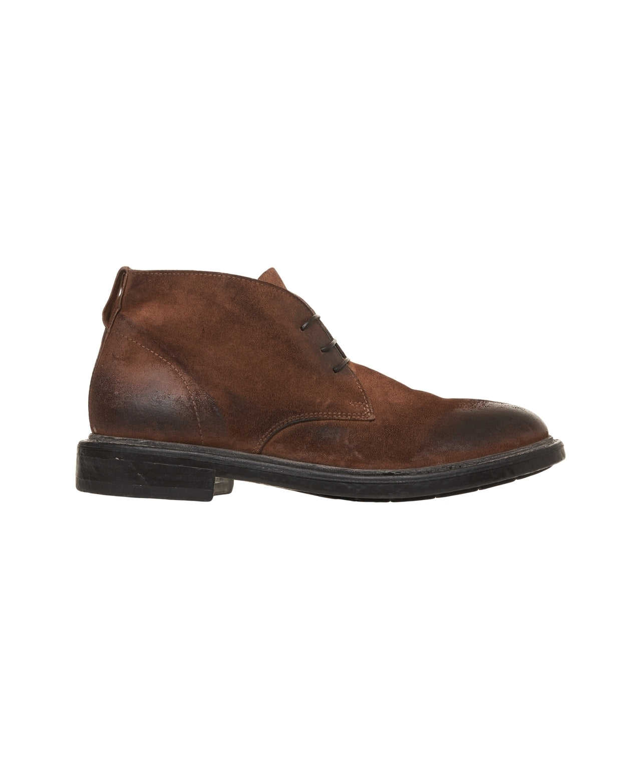 MOMA Bristol Classic Suede Lace-Up Shoes for Men