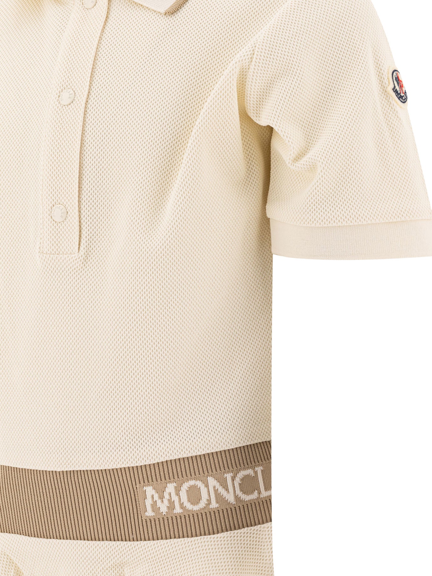 MONCLER ENFANT Sporty Mini Polo Dress for Girls