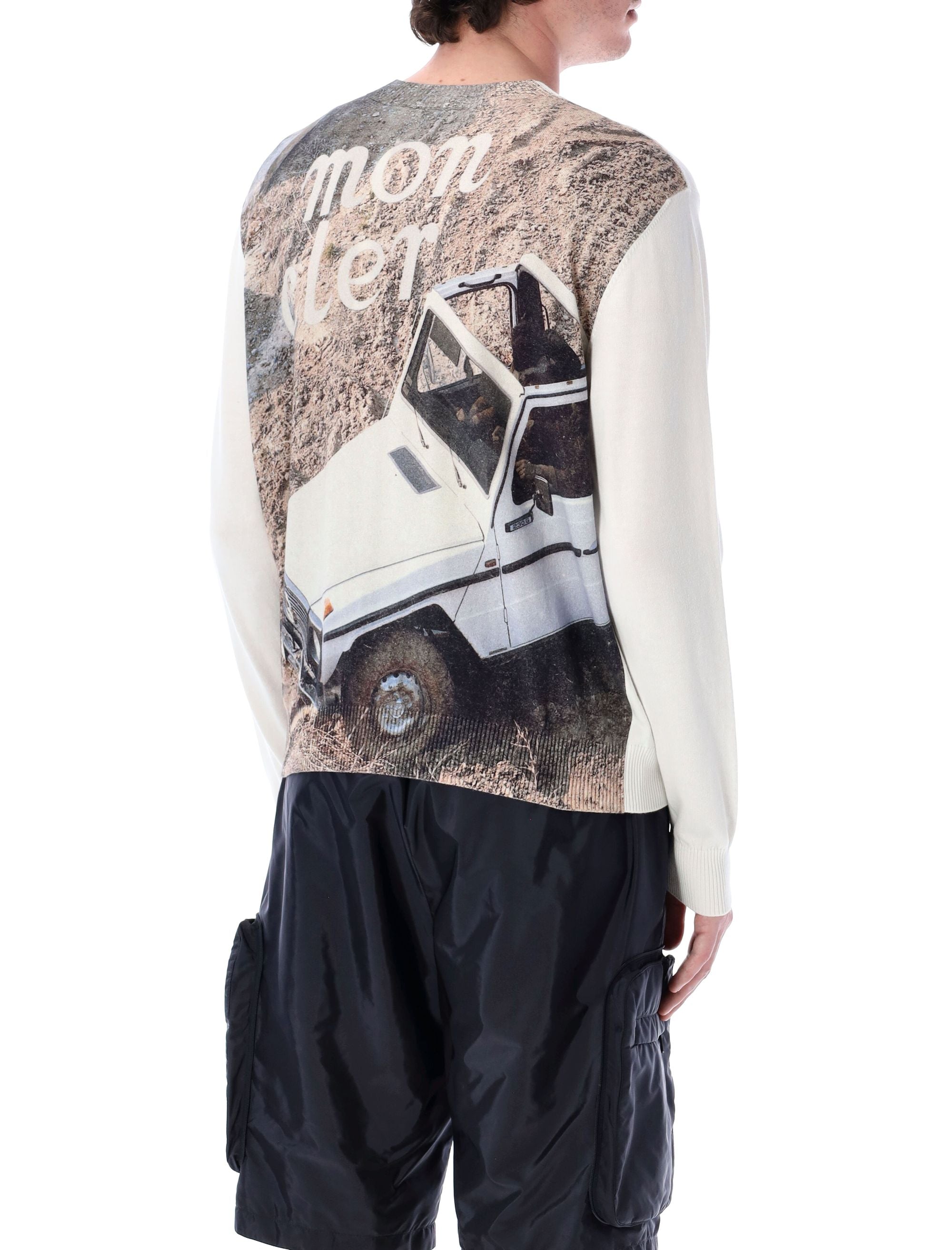 MONCLER GENIUS Men's Regular Fit Cotton Jumper