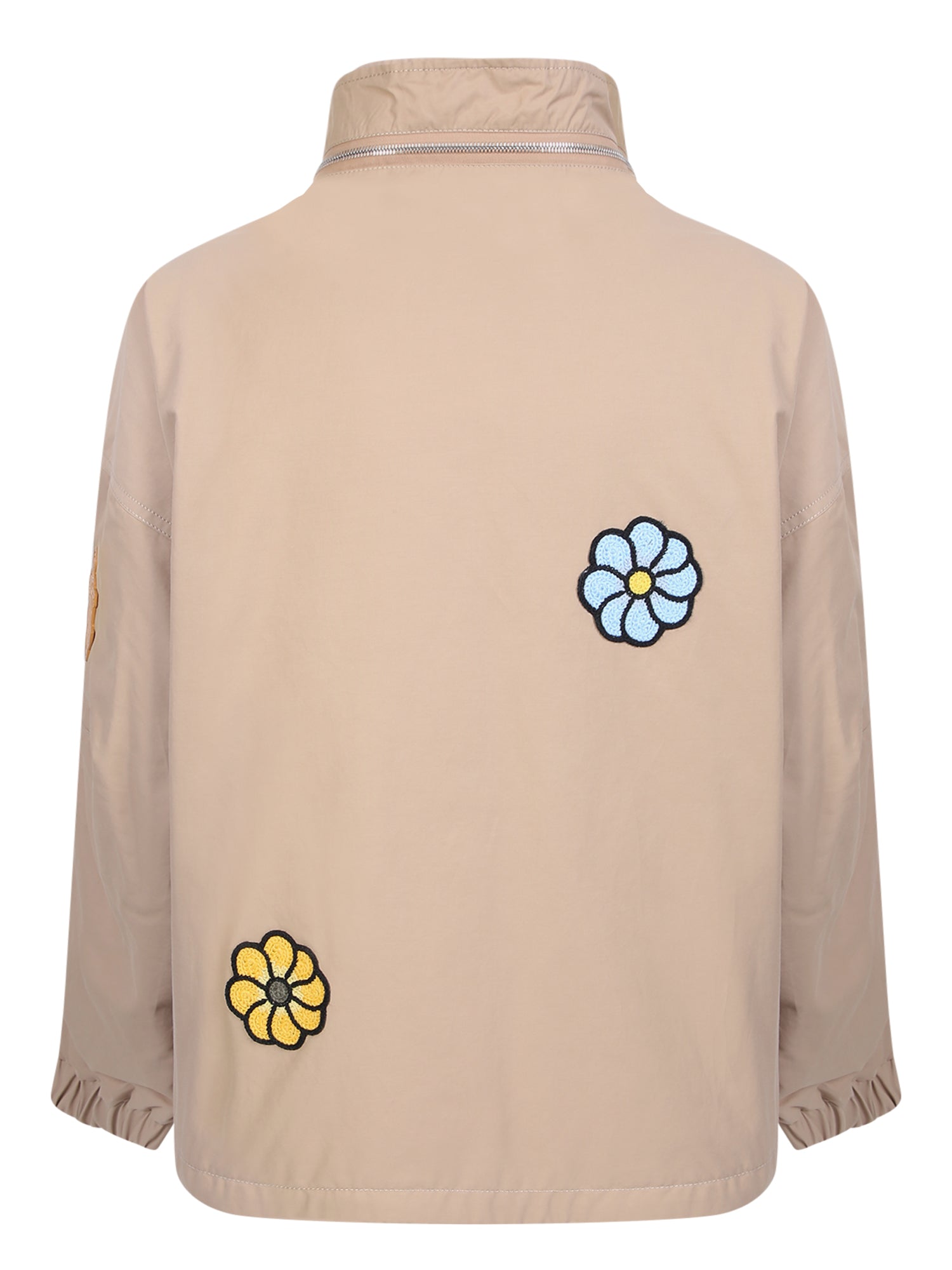 MONCLER GENIUS Mini Down-Filled Jacket with Pull-Out Hood and Vibrant Patches