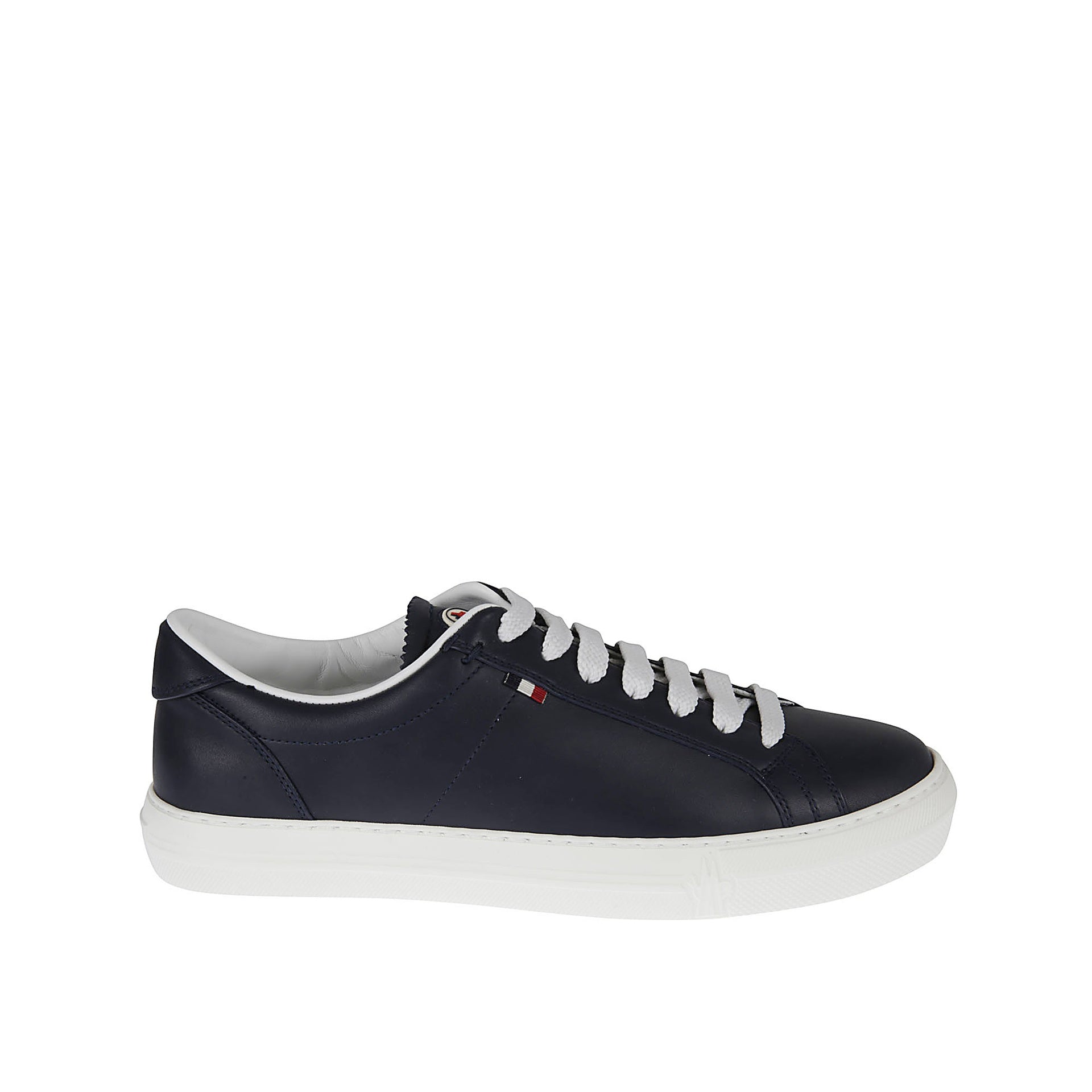 MONCLER Leather Monaco Sneakers for Men