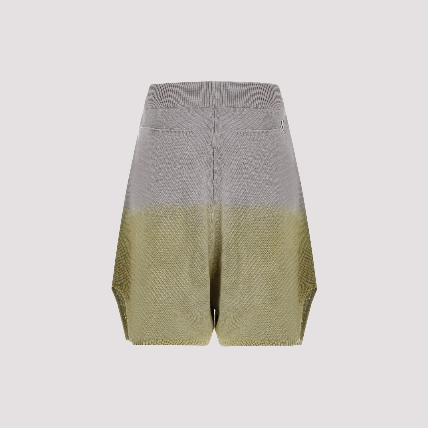 MONCLER X RICK OWENS Mini Luxe Cashmere Blend Shorts