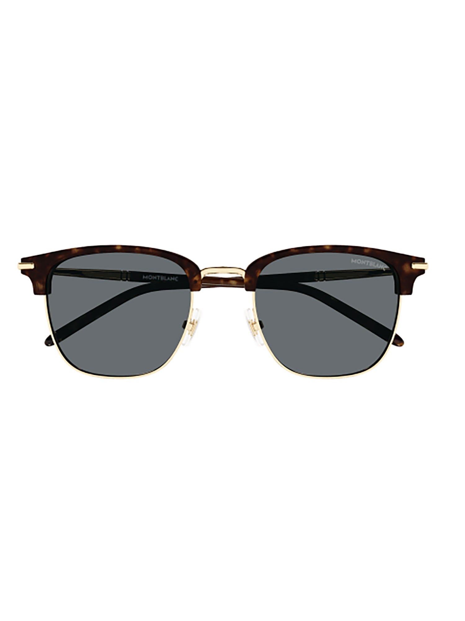 MONTBLANC Sleek Acetate Sunglasses with International Fit (145mm Temple Size)