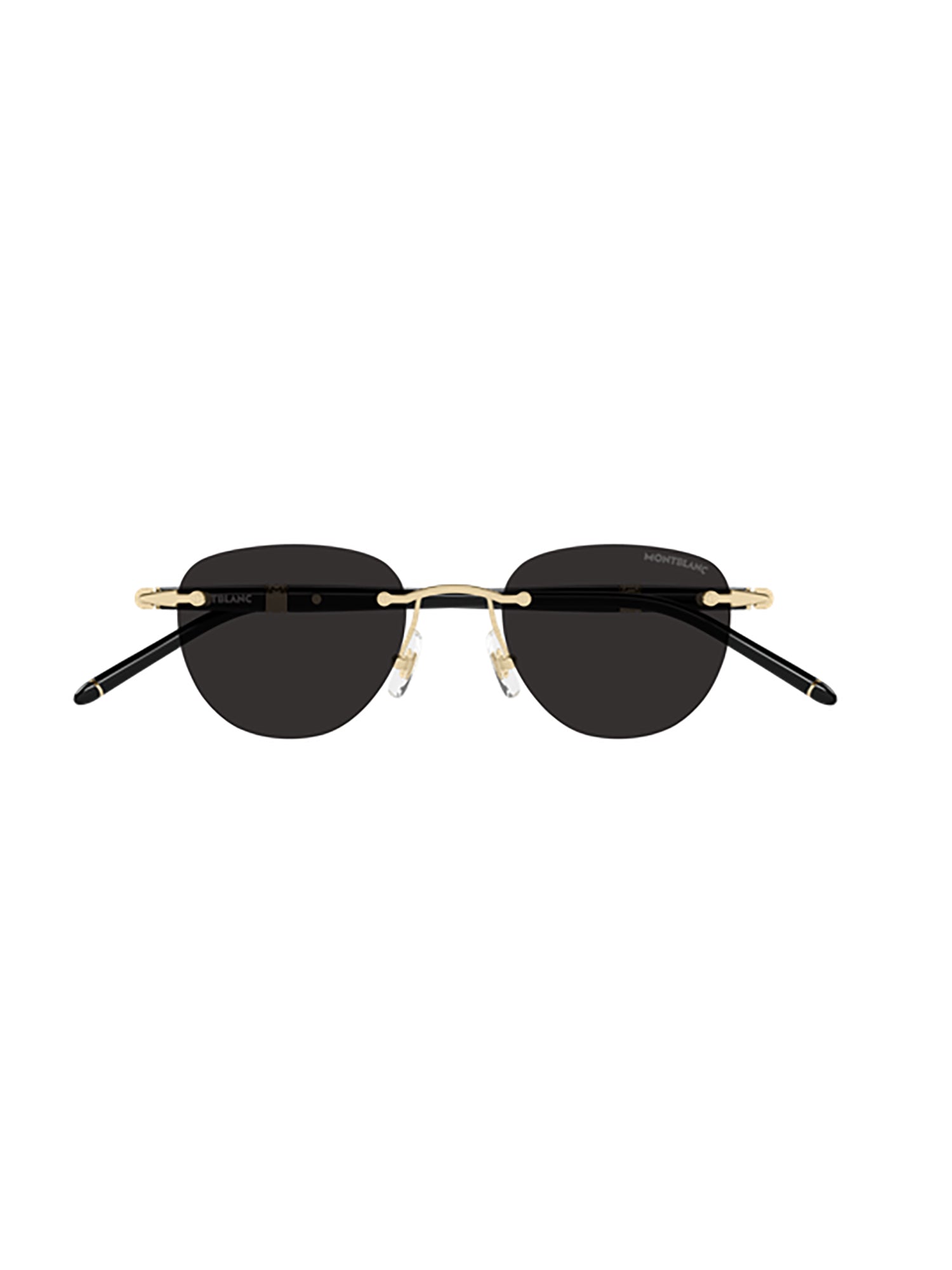 MONTBLANC Classic Metal Sunglasses with 150mm Temples