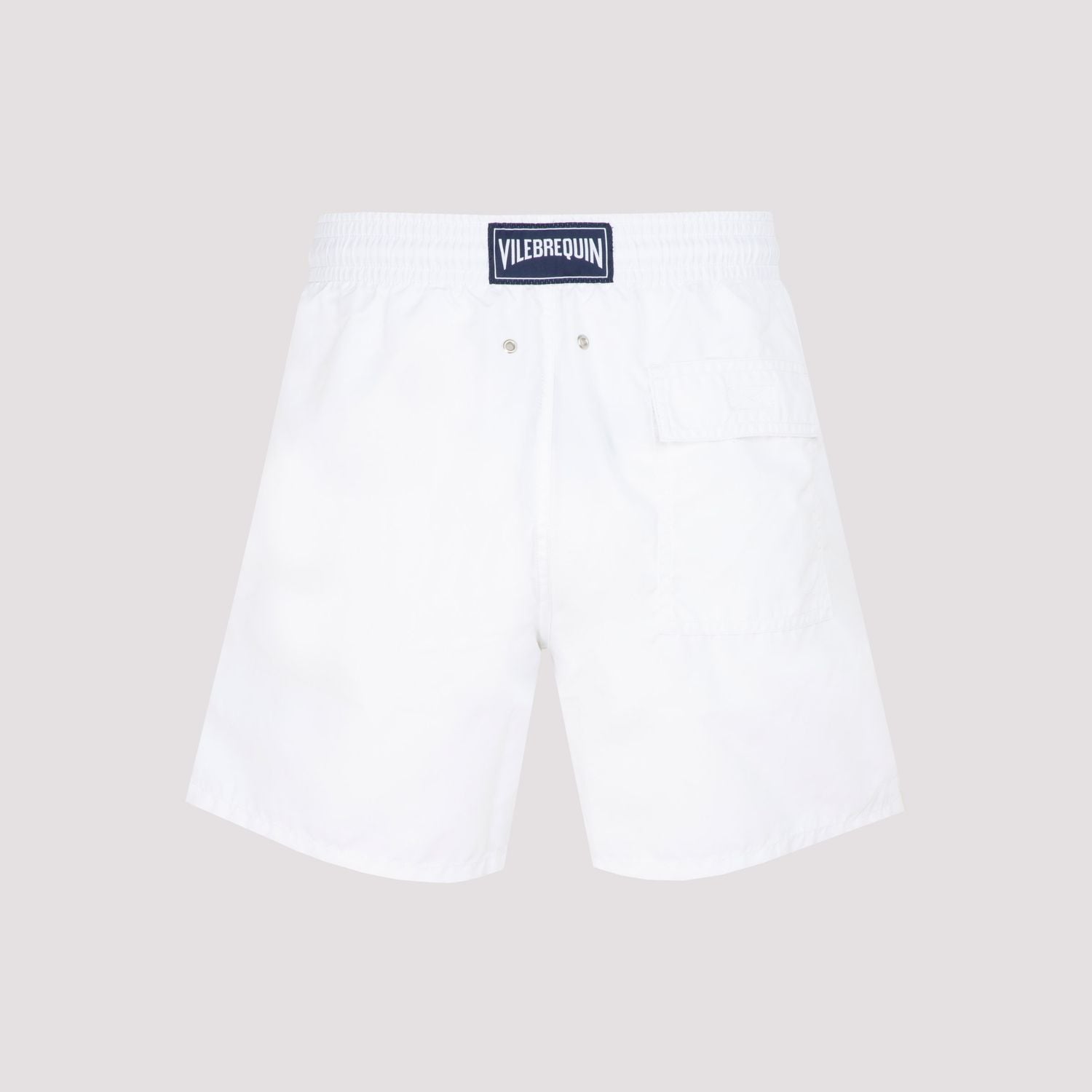 VILEBREQUIN Plain-Coloured Beach Shorts for Men - SS25