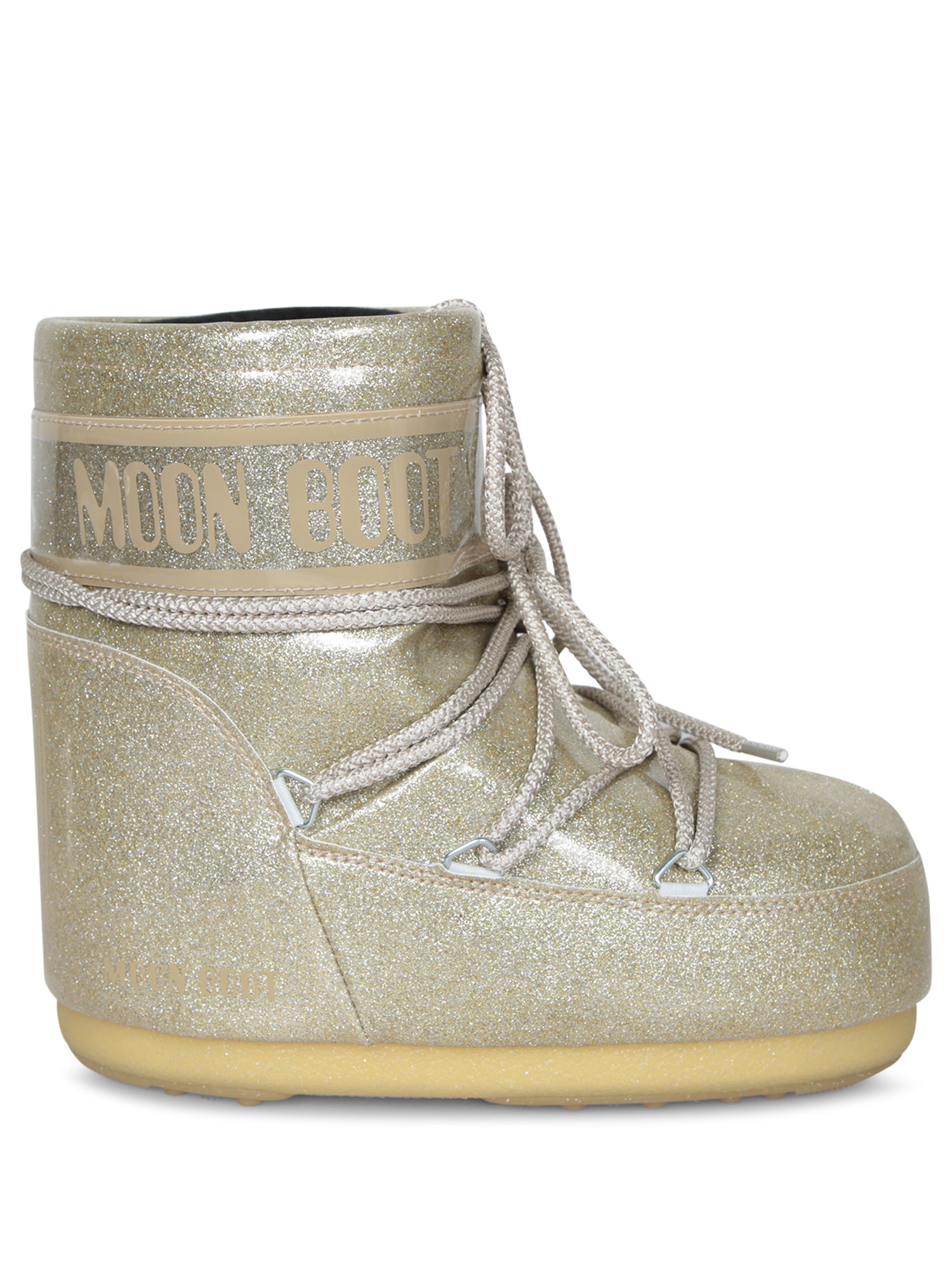 MOON BOOT Metallic Mini Ankle Boots for Women