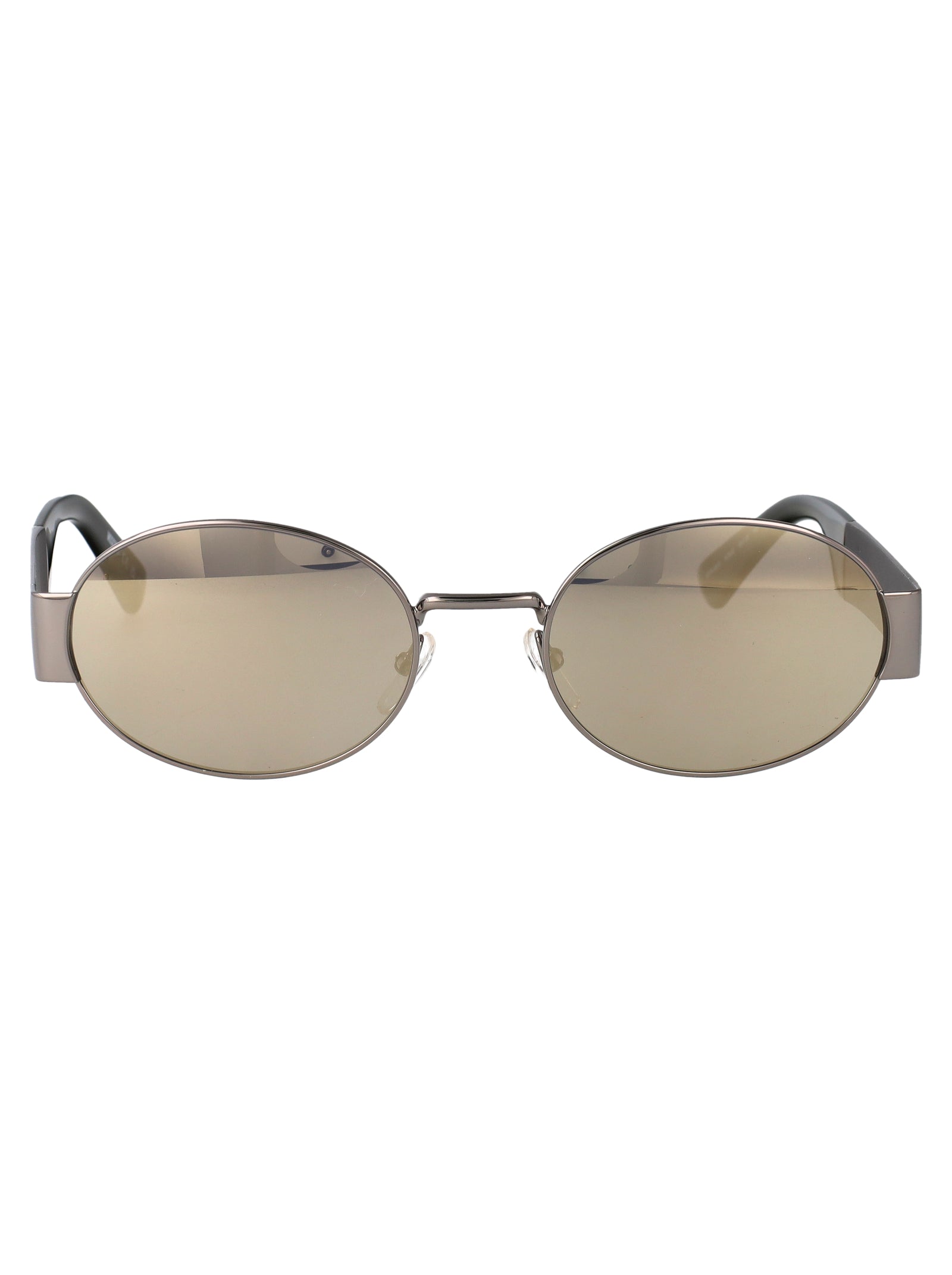 MOSCHINO COUTURE Ruthenium Metal Sunglasses - Unisex