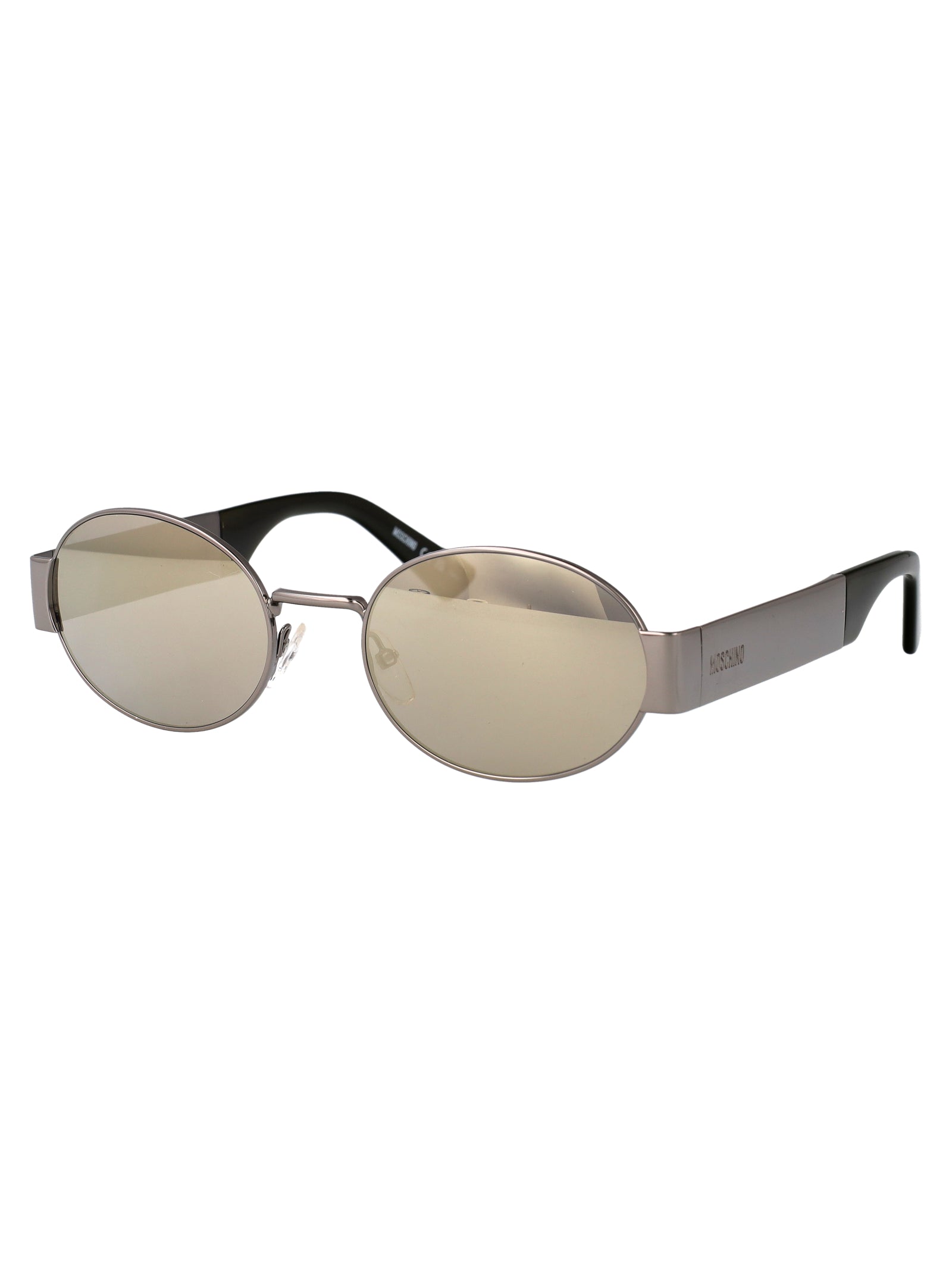 MOSCHINO COUTURE Ruthenium Metal Sunglasses - Unisex