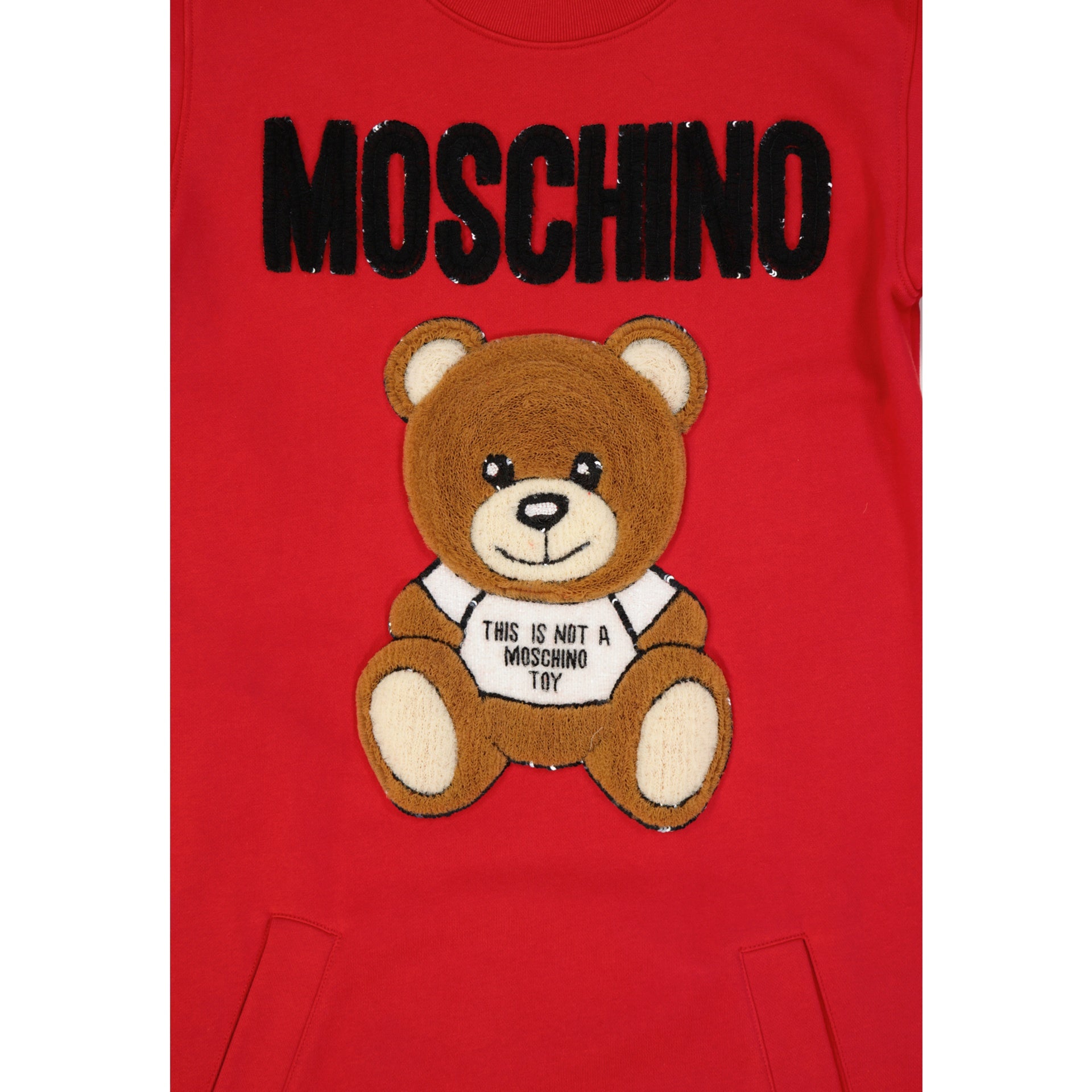 MOSCHINO COUTURE Cotton Teddy Mini Dress