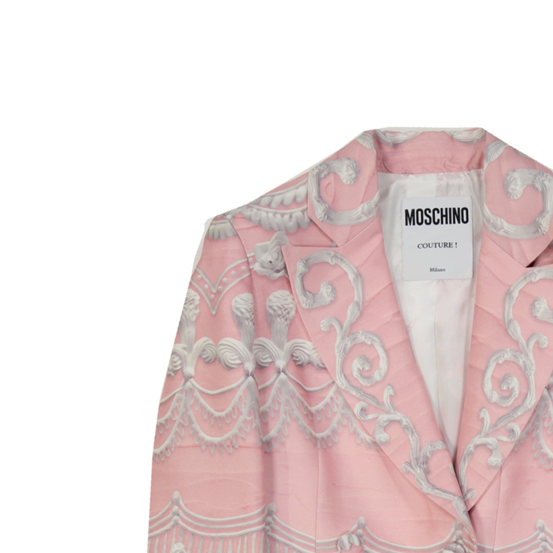 MOSCHINO COUTURE Chic Printed Jacket