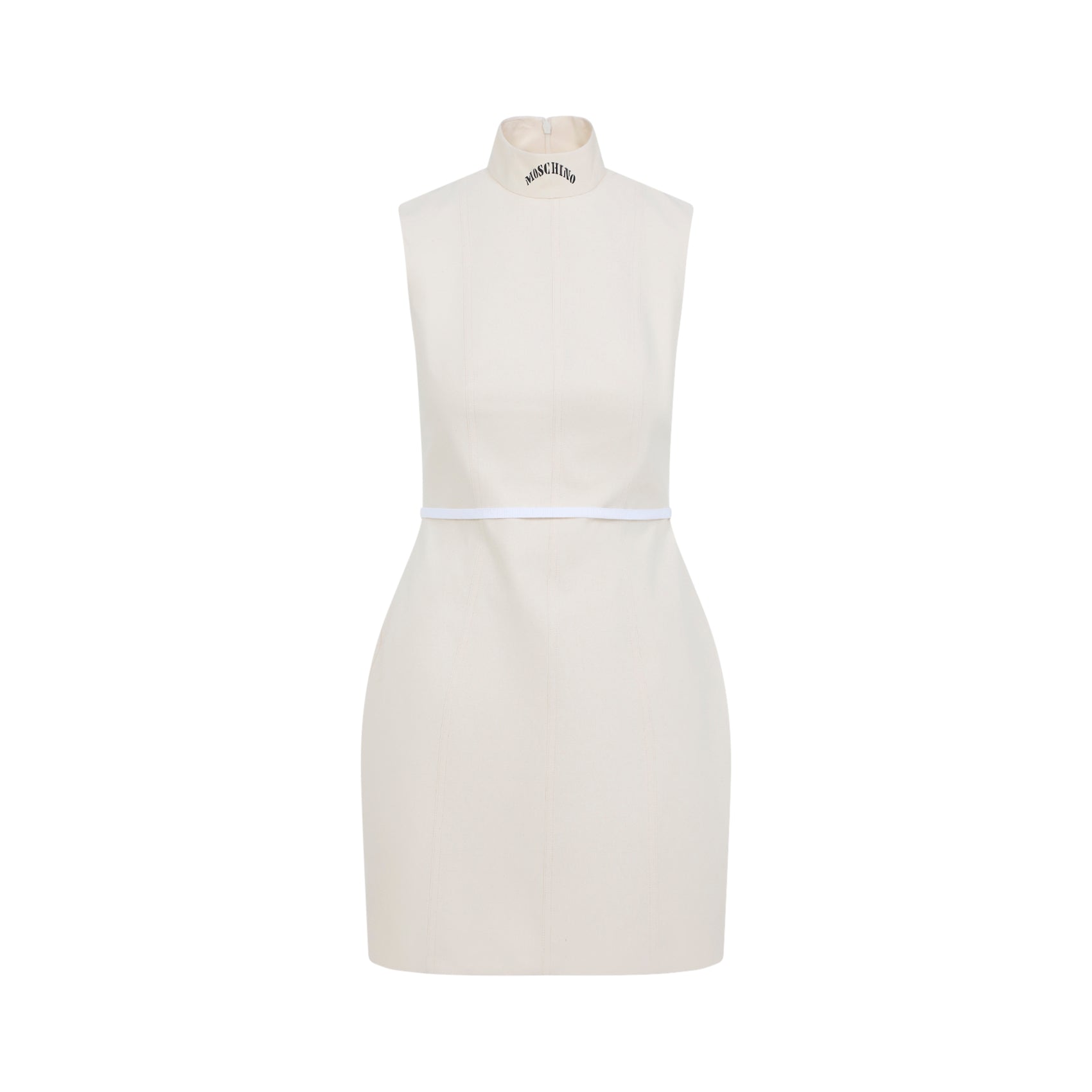 MOSCHINO Elegant Cotton Dress for Women - FW25 Style