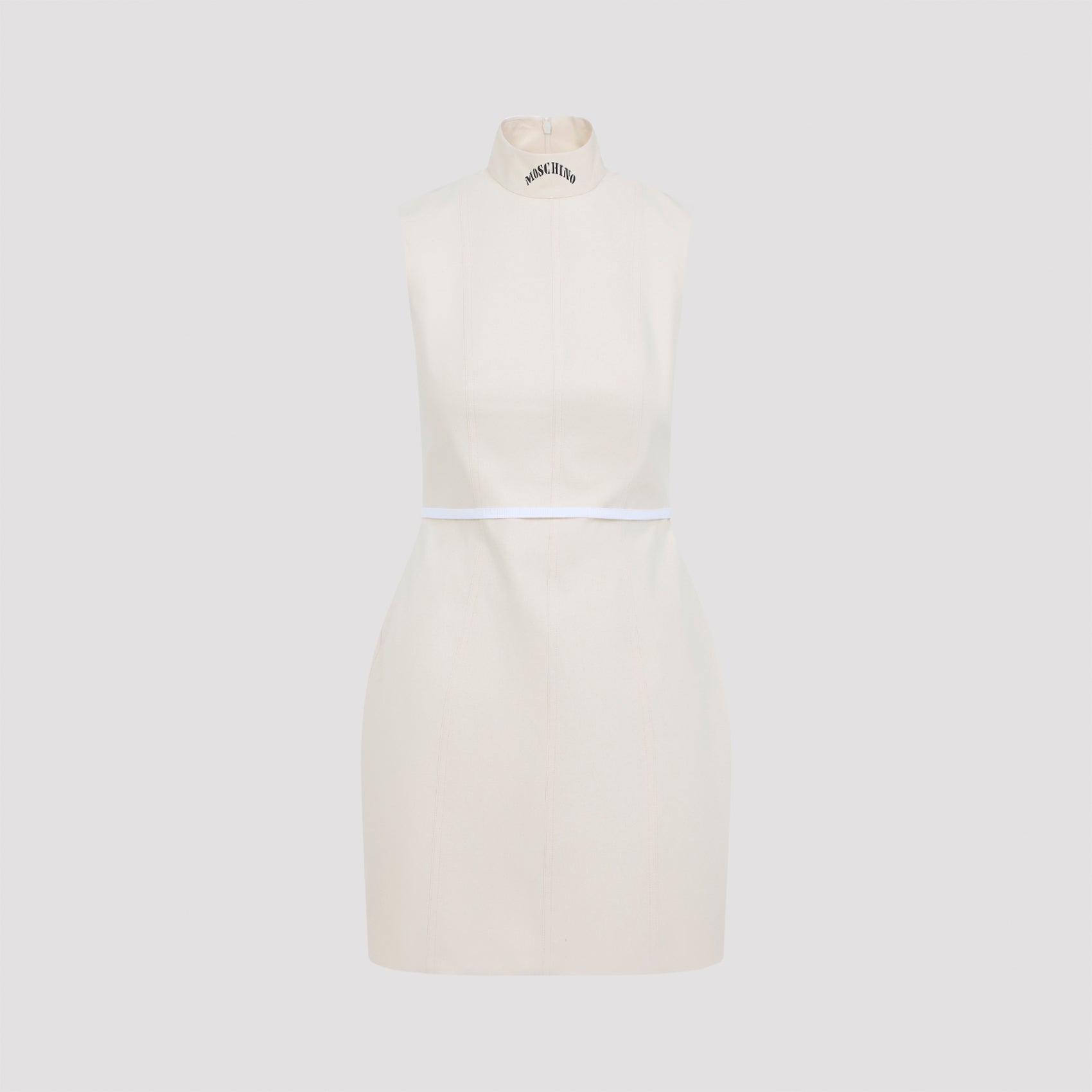 MOSCHINO Elegant Cotton Dress for Women - FW25 Style