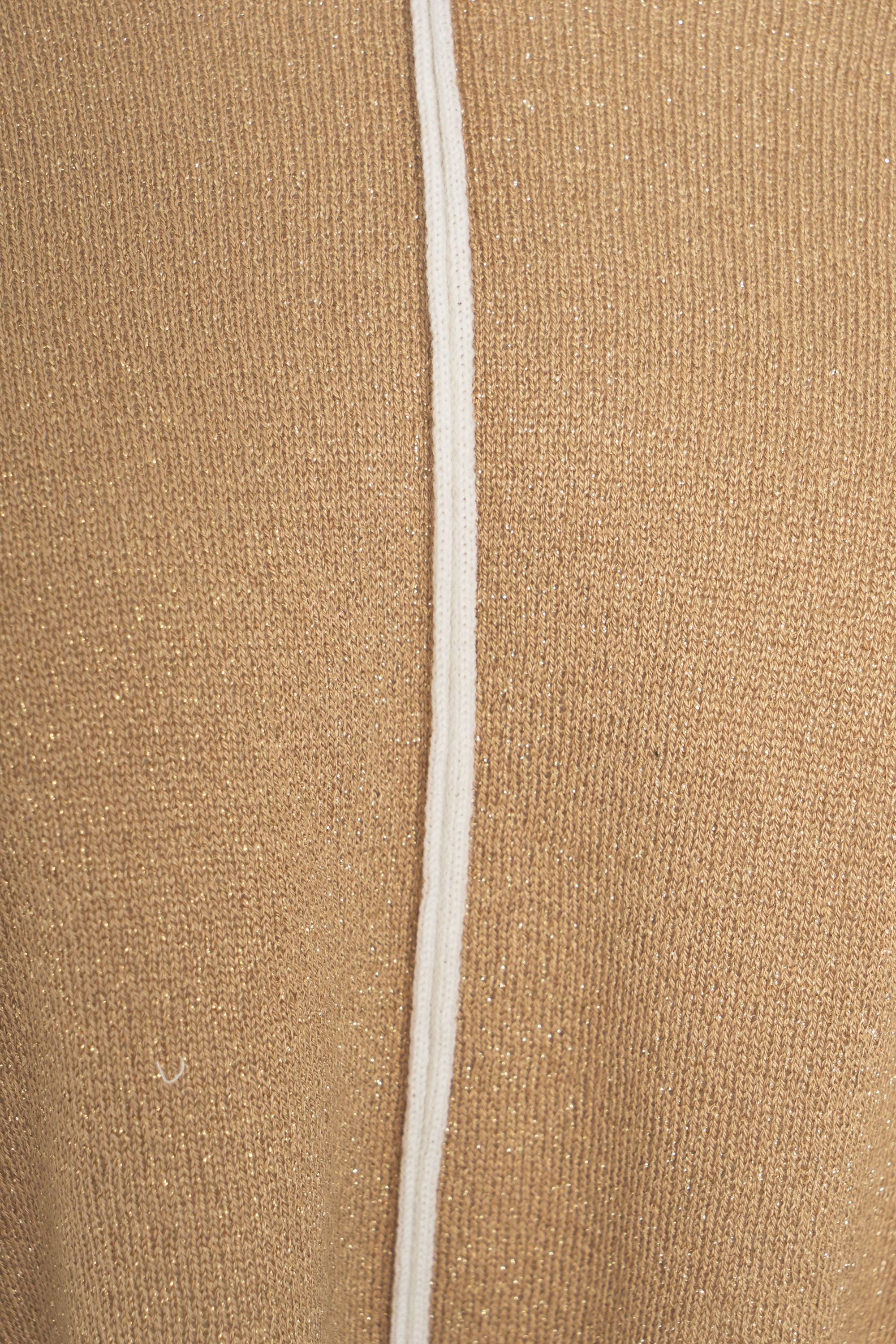 MOSCHINO Elegant Oversized Poncho with Logo Details