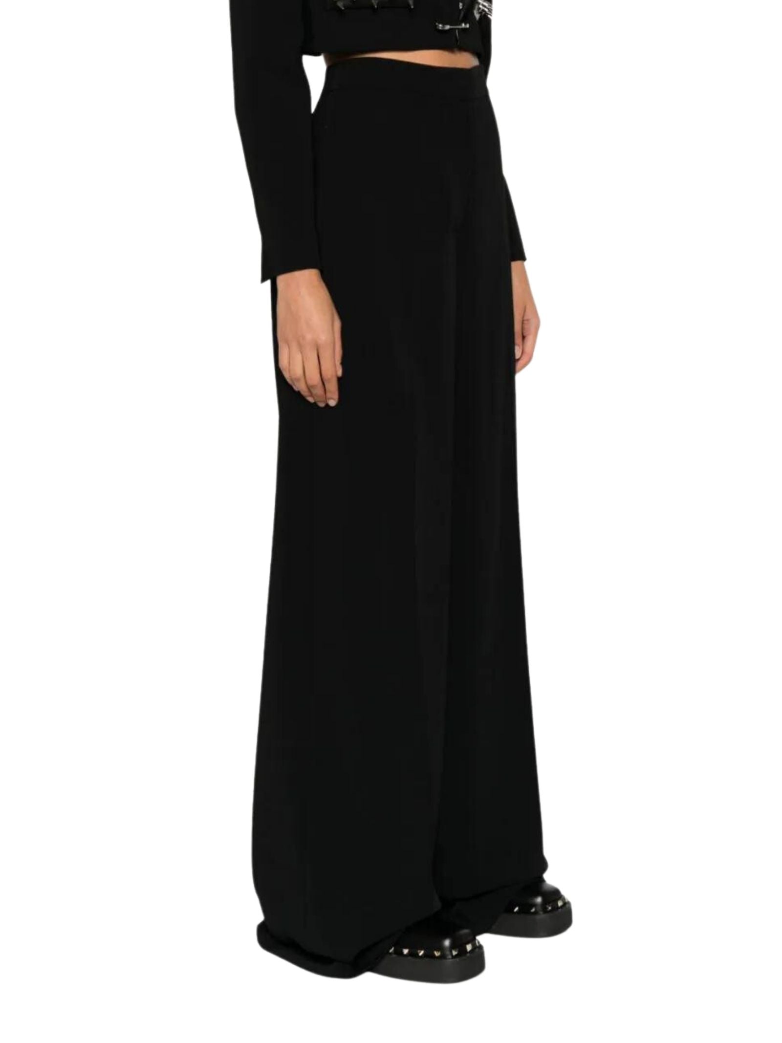 MOSCHINO Wide Leg Trousers for Women - FW25
