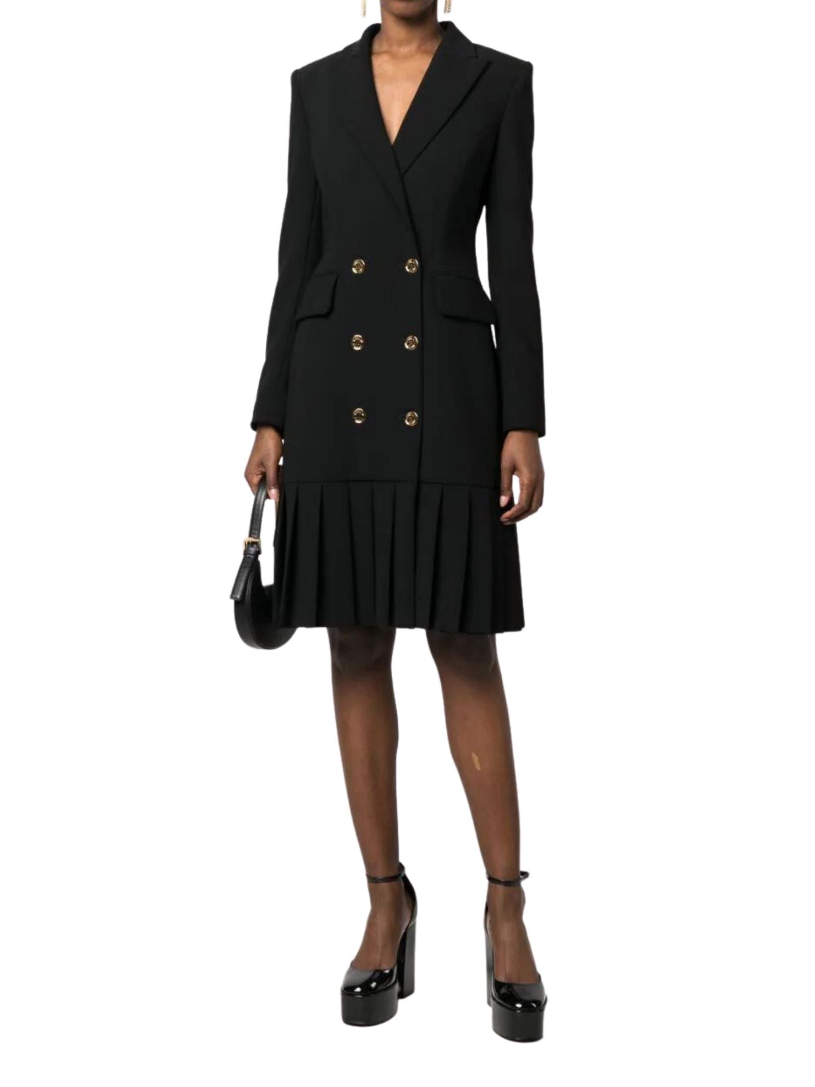 MOSCHINO Elegant Double-Breasted Mini Dress for Women