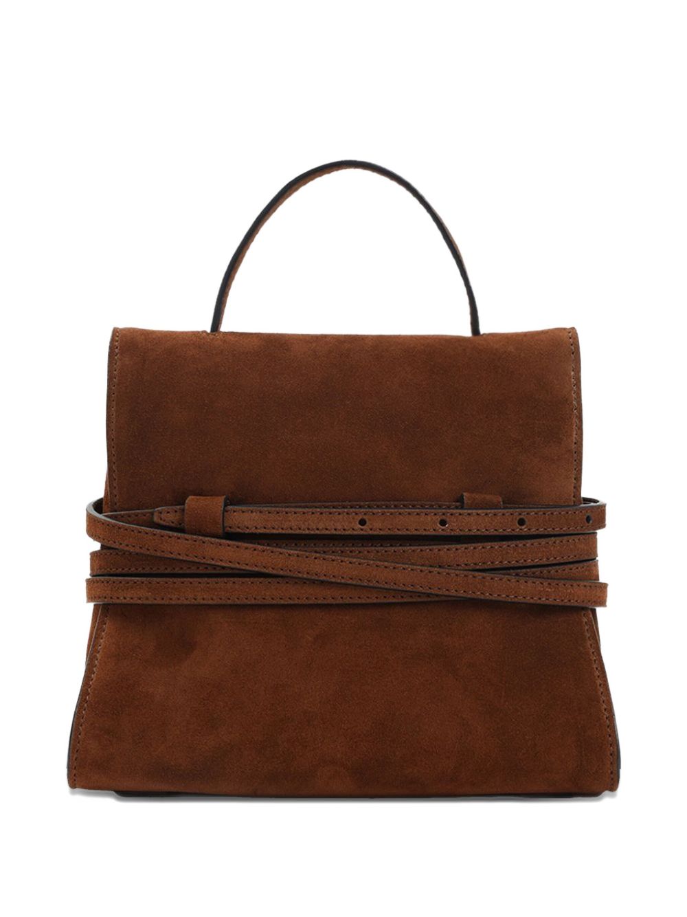 MOSCHINO Mini Chic Suede Handbag