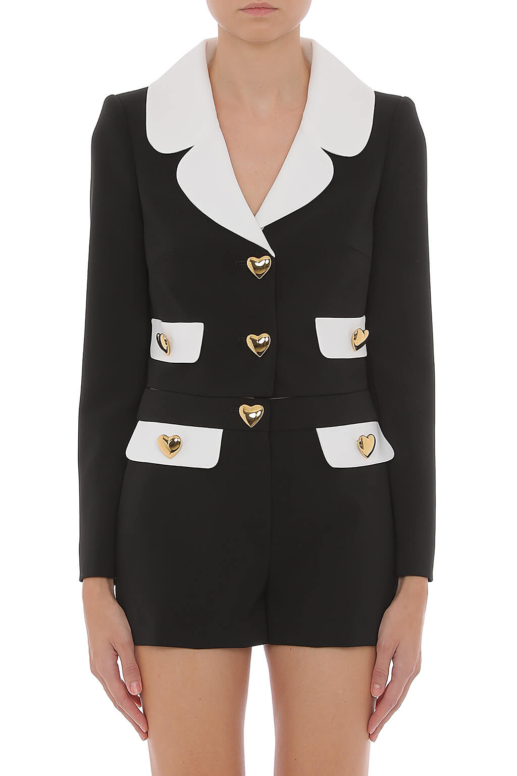 MOSCHINO Elegant Double Pocket Jacket for Women