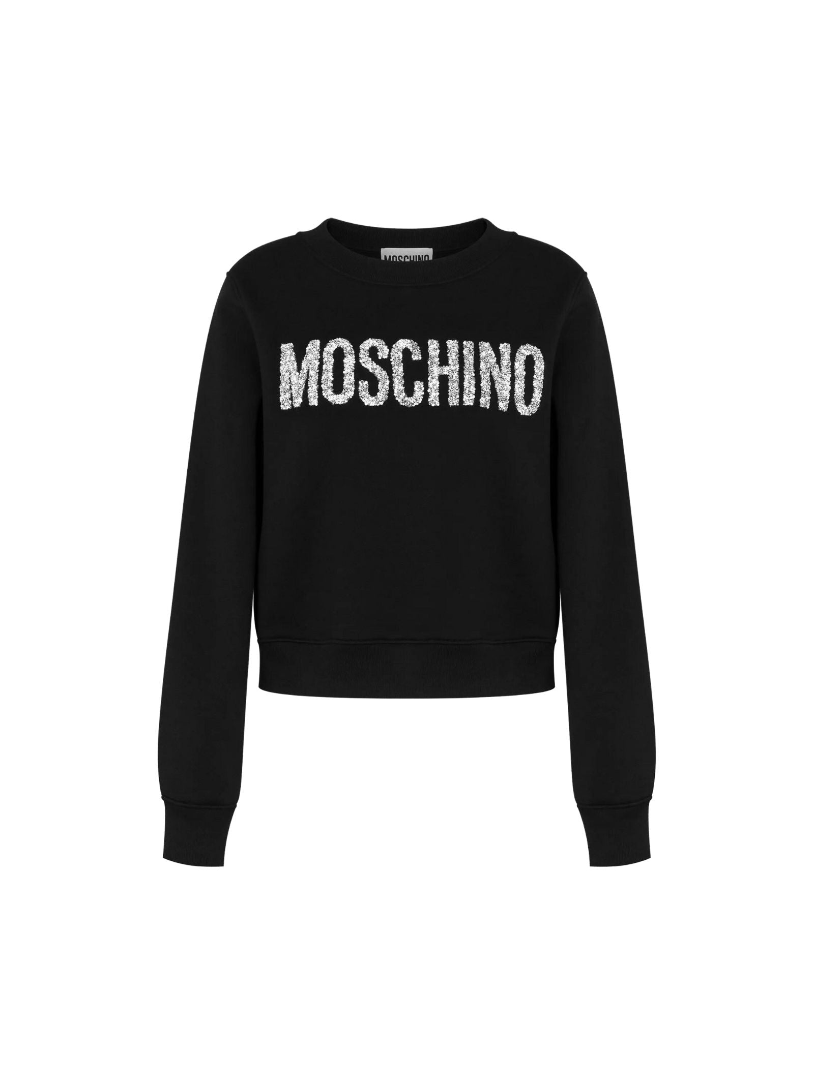 MOSCHINO Chic Women’s Sweatshirt with Beaded Logo