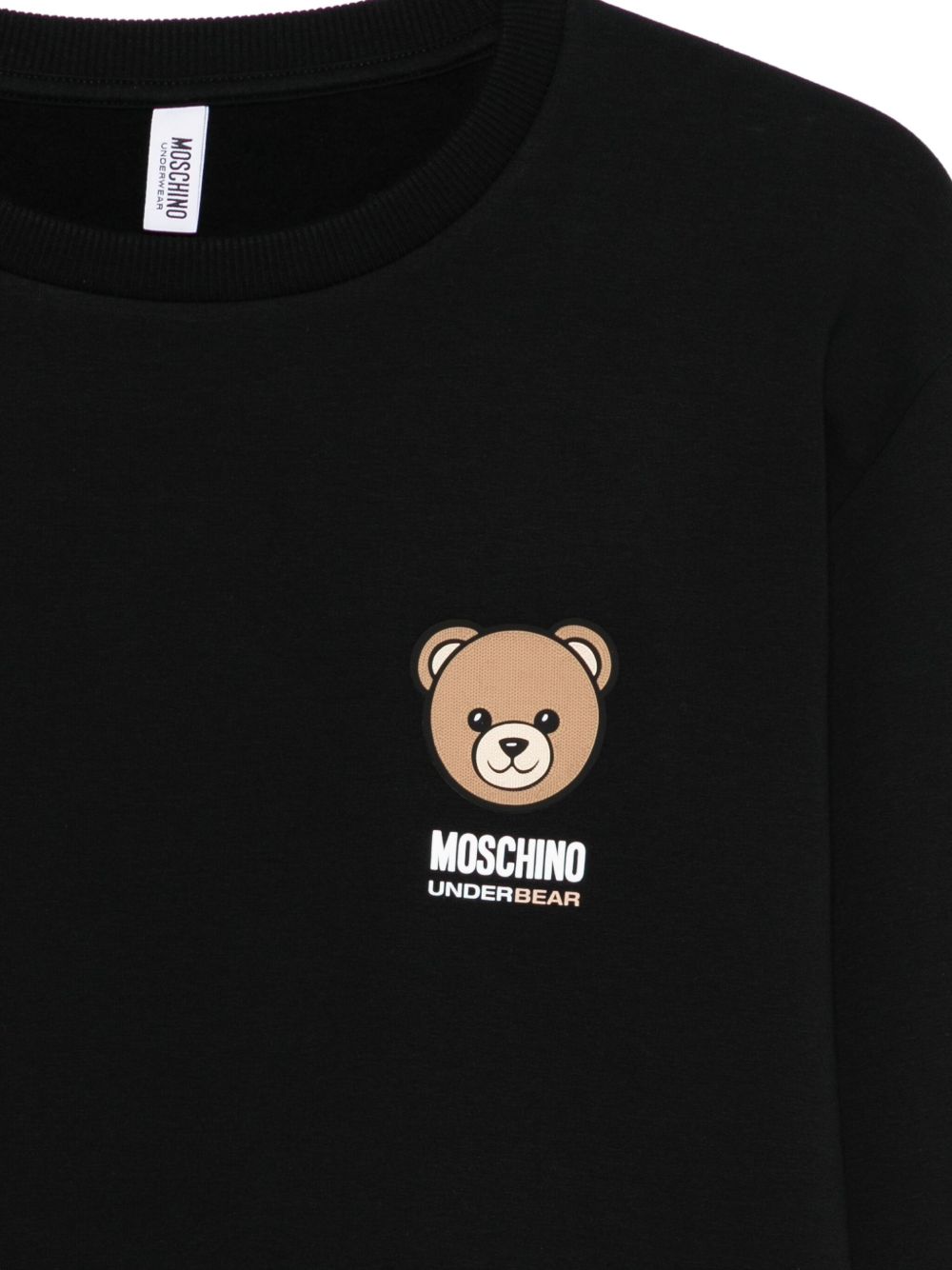MOSCHINO UNDERWEAR Men's Sweatshirt - Modern Fit for Stylish Comfort