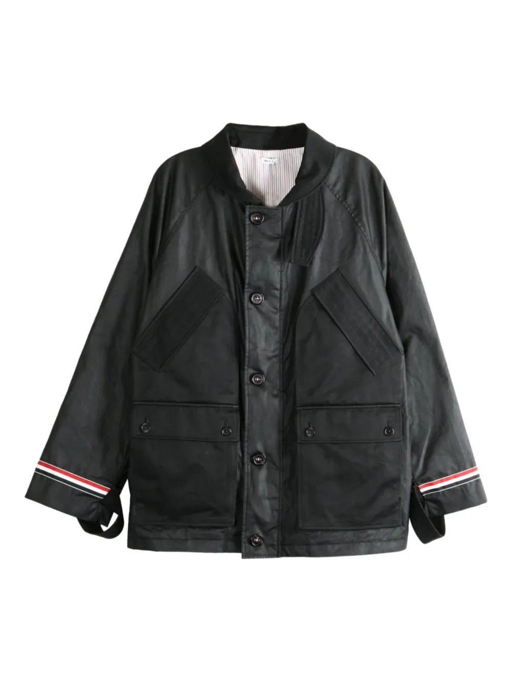 THOM BROWNE Cropped Field Jacket for Men