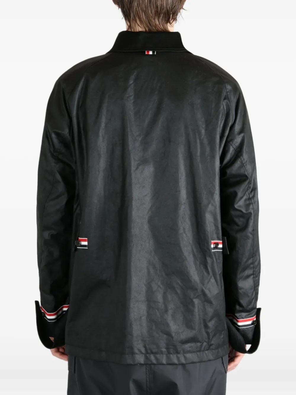 THOM BROWNE Cropped Field Jacket for Men