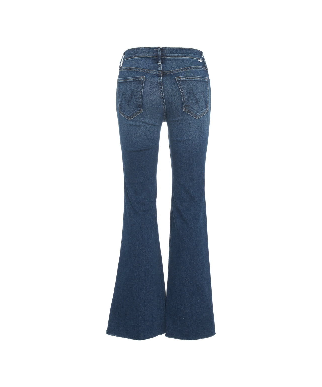 MOTHER Bootcut High Waist Frayed Hem Jeans