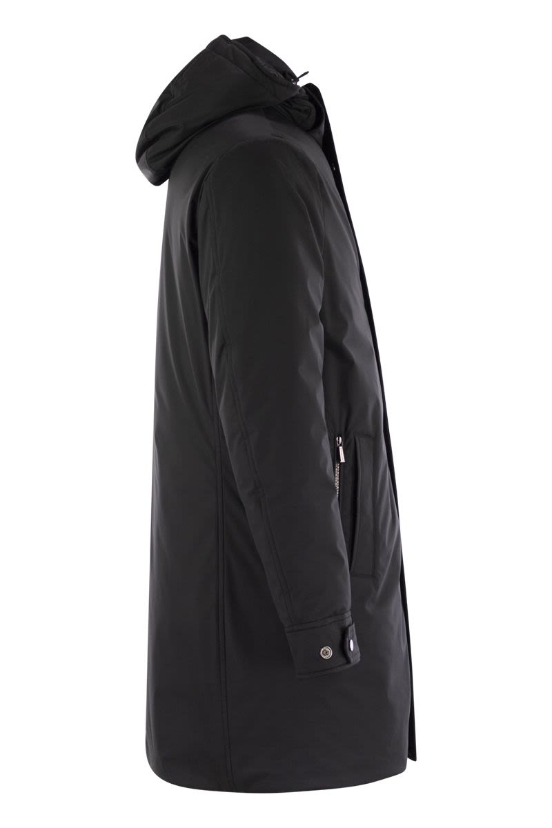MOORER Water-Repellent Jacket with Hood