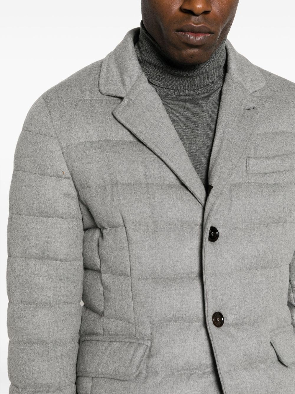MOORER Men's Wool Down Jacket