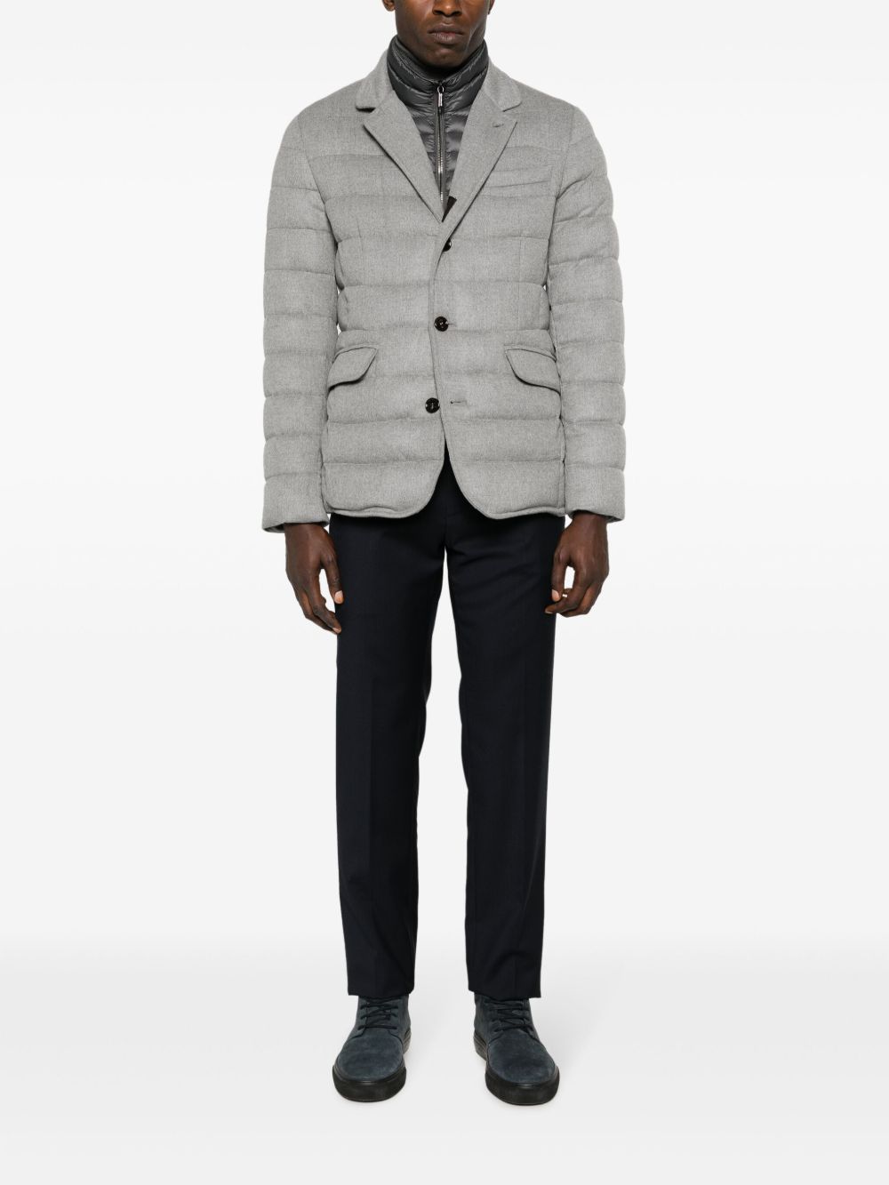 MOORER Men's Wool Down Jacket